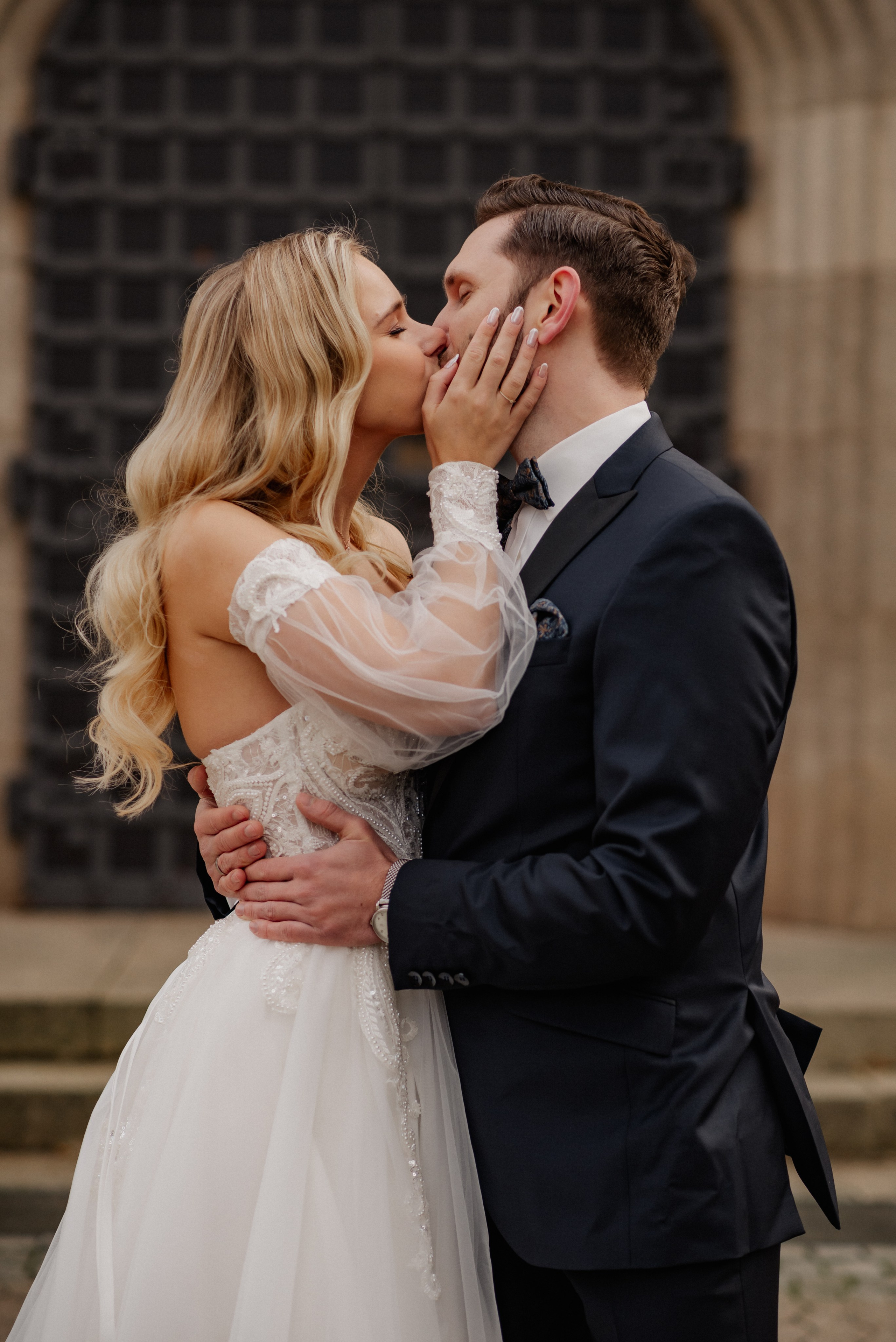 WINTER WEDDING IN NEUENDETTELSAU. Фотограф в Нюрнберге Ирина Менерт из Ансбаха