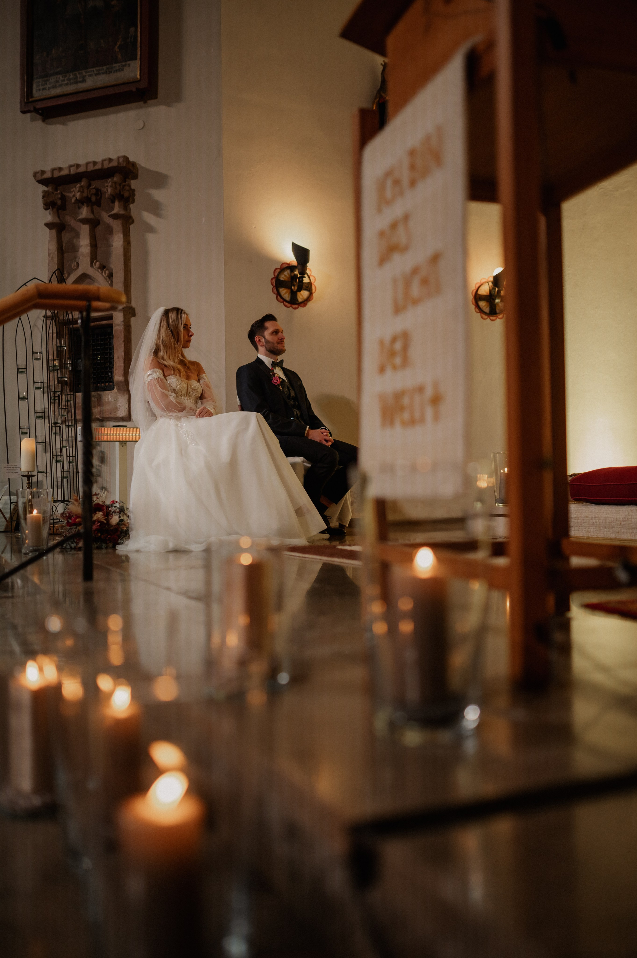 WINTER WEDDING IN NEUENDETTELSAU. Фотограф в Нюрнберге Ирина Менерт из Ансбаха