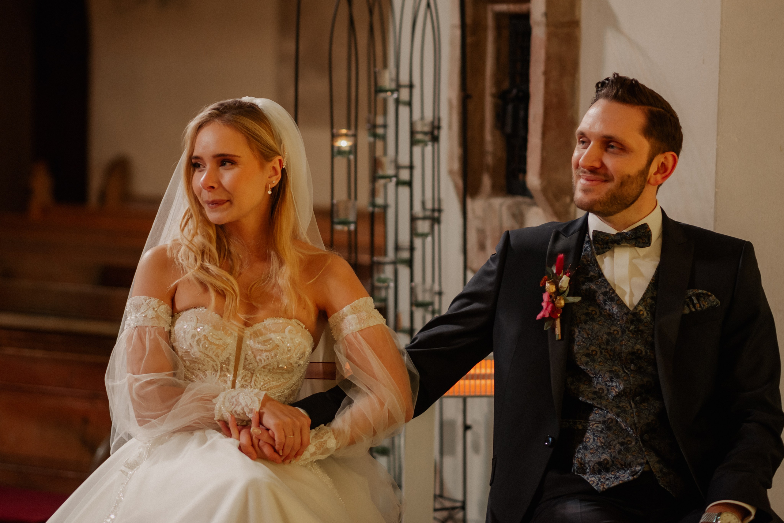 WINTER WEDDING IN NEUENDETTELSAU. Фотограф в Нюрнберге Ирина Менерт из Ансбаха