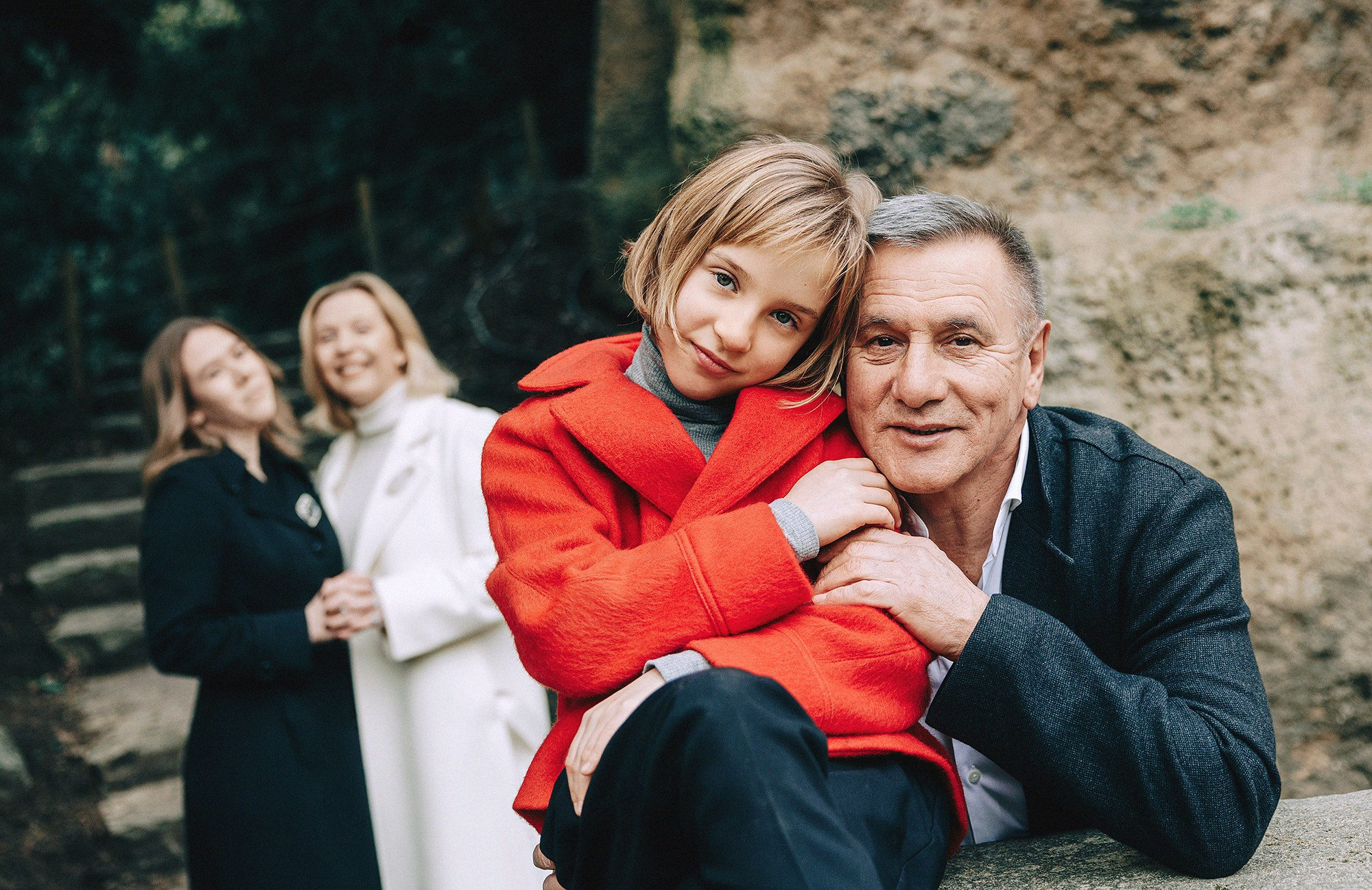 Наталья с семьей. Rodinný a svatební fotograf v Praze