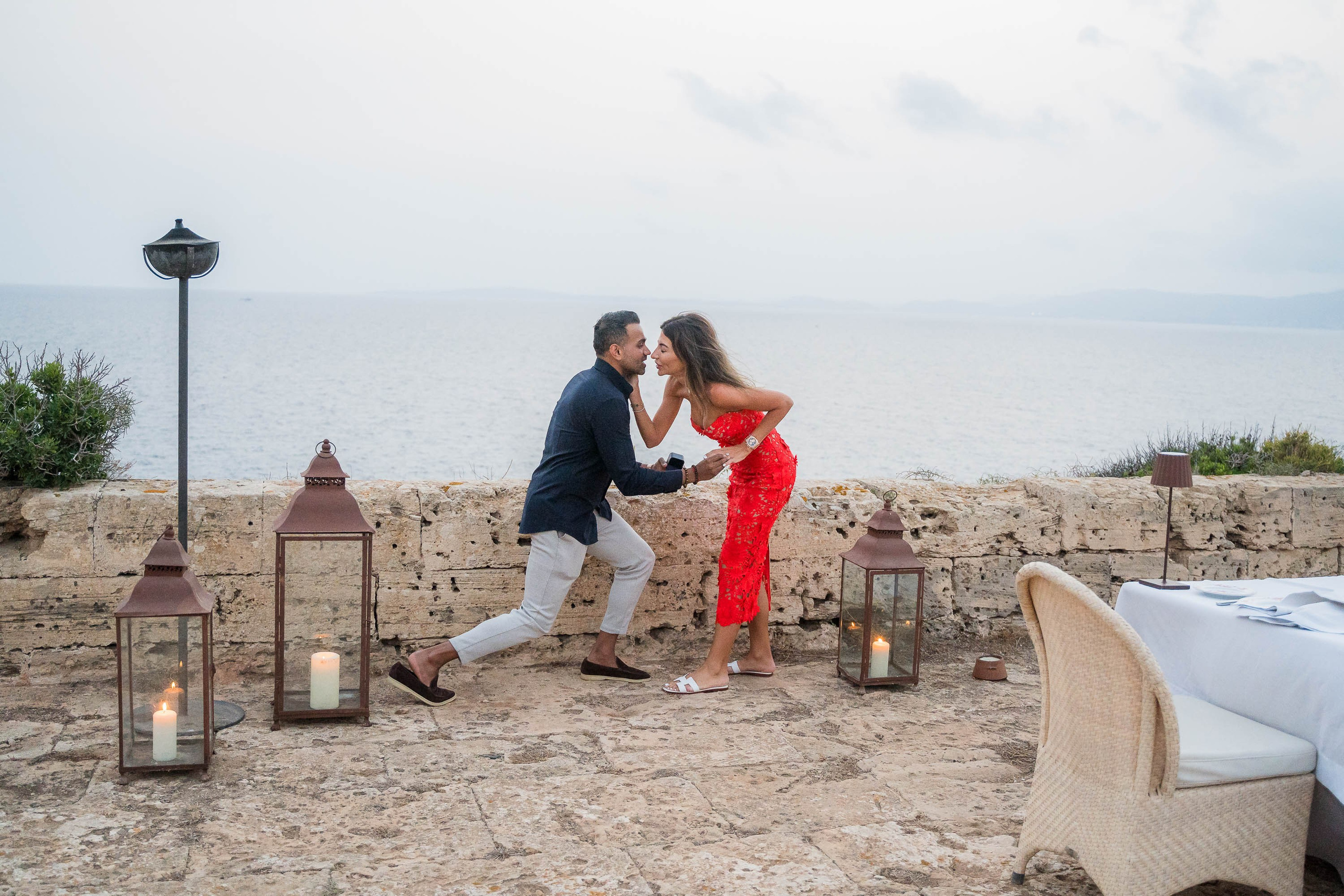 Wedding Proposal in Mallorca. Mallorca Wedding, Corporate & Social Photographer