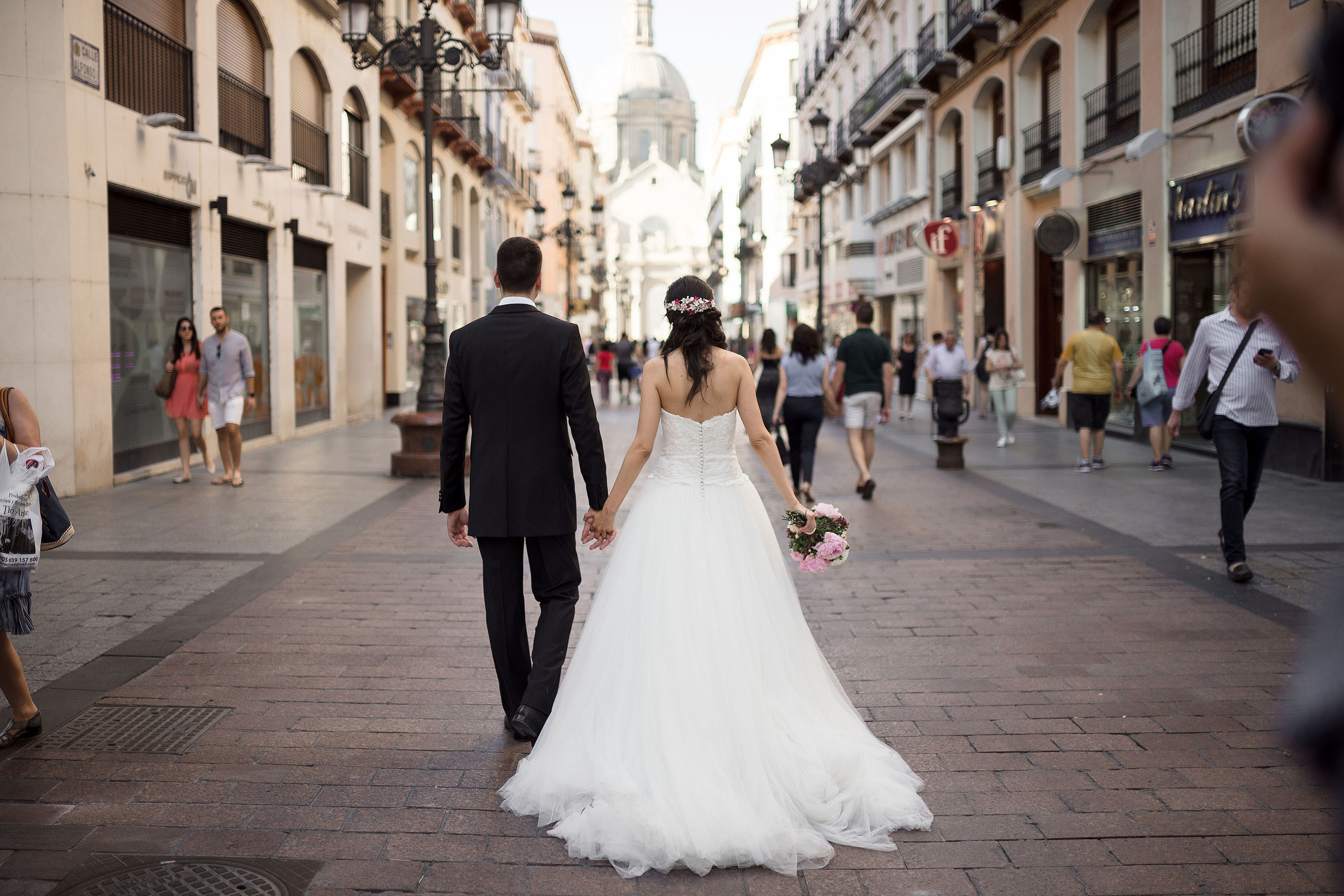 Boda Finca Sansui Zaragoza - Marta &J orge - Iglesia de Santa Isabel. PIXLOVE - Fotógrafos de bodas Huesca Pirineos Zaragoza