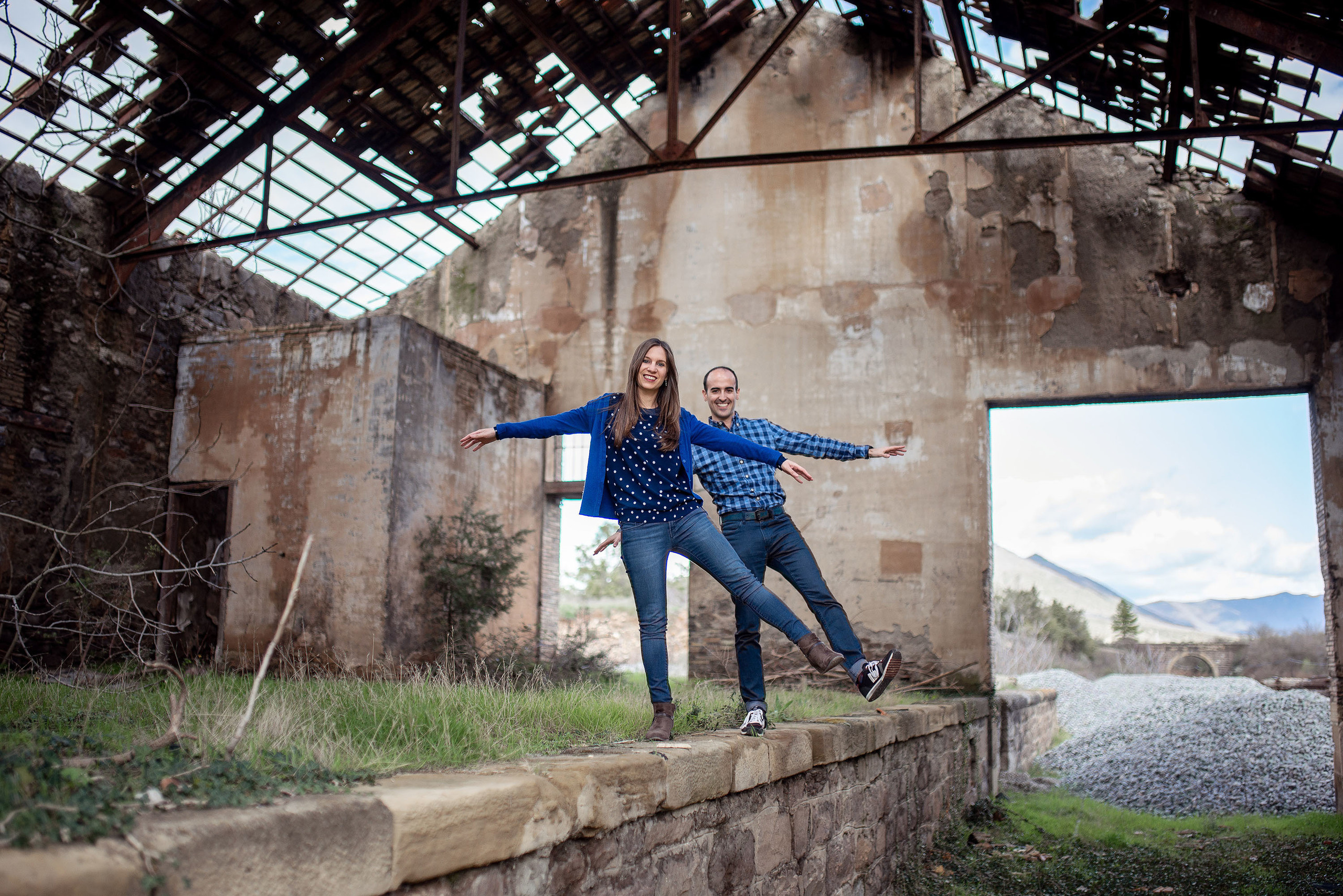 Preboda La Peña Estación, Pirineos - Ana y David -. PIXLOVE - Fotógrafos de bodas Huesca Pirineos Zaragoza