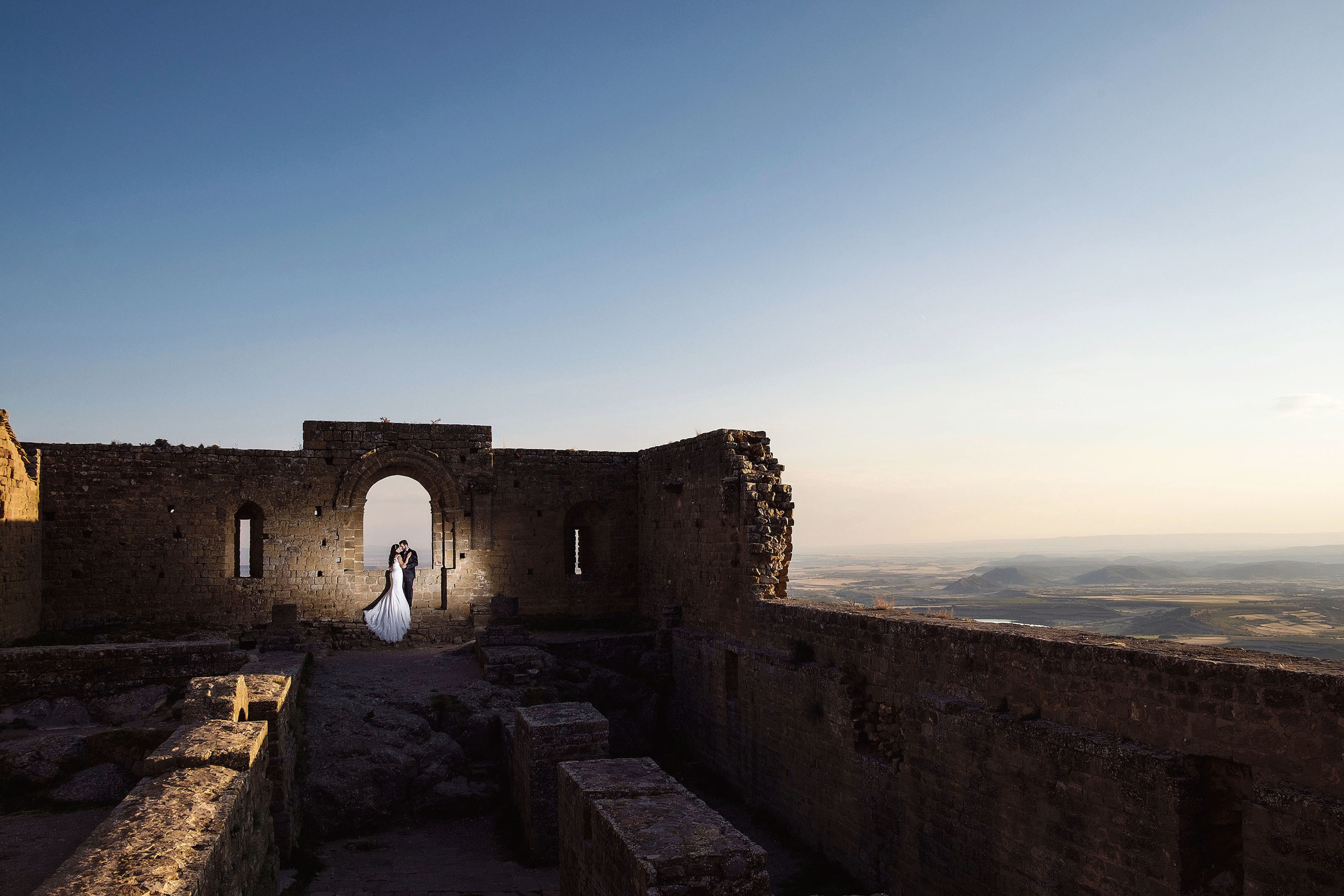 Postboda Castillo de Loarre - Patricia & Diego - Bodas Pirineo, Huesca. PIXLOVE - Fotógrafos de bodas Huesca Pirineos Zaragoza