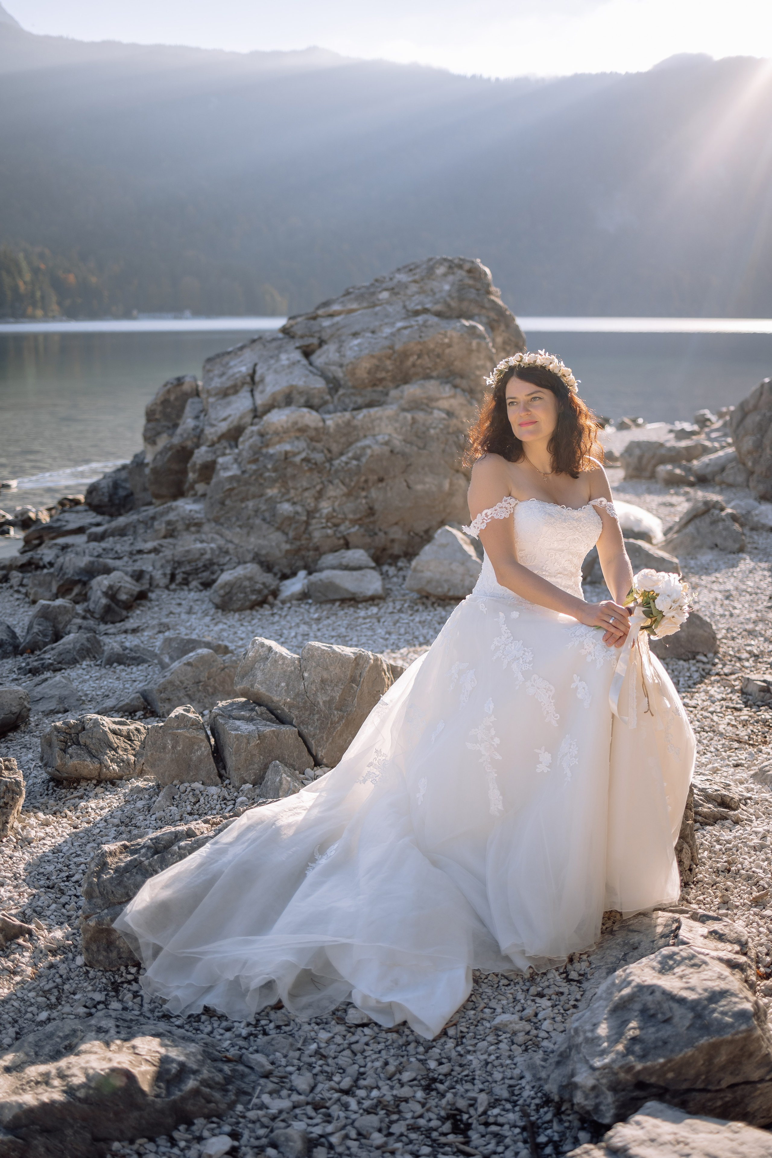 Eibsee. Hochzeitsfotograf München Taufe Familienfotograf Tanja Mauke