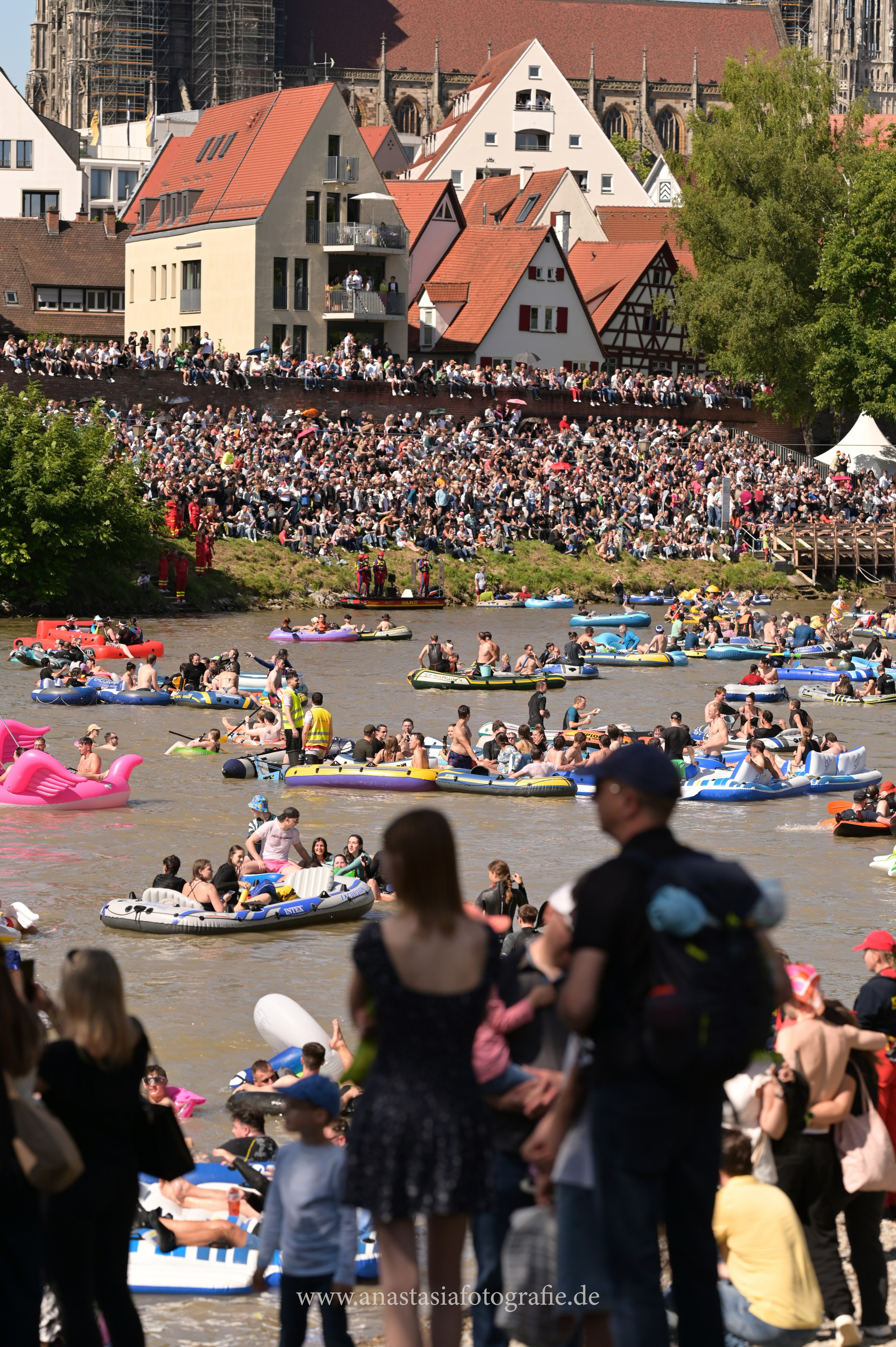 Nabada Ulm 2025. Newbornfotograf Kinderfotograf Ulm Familienfotograf Anastasia Neu-Ulm