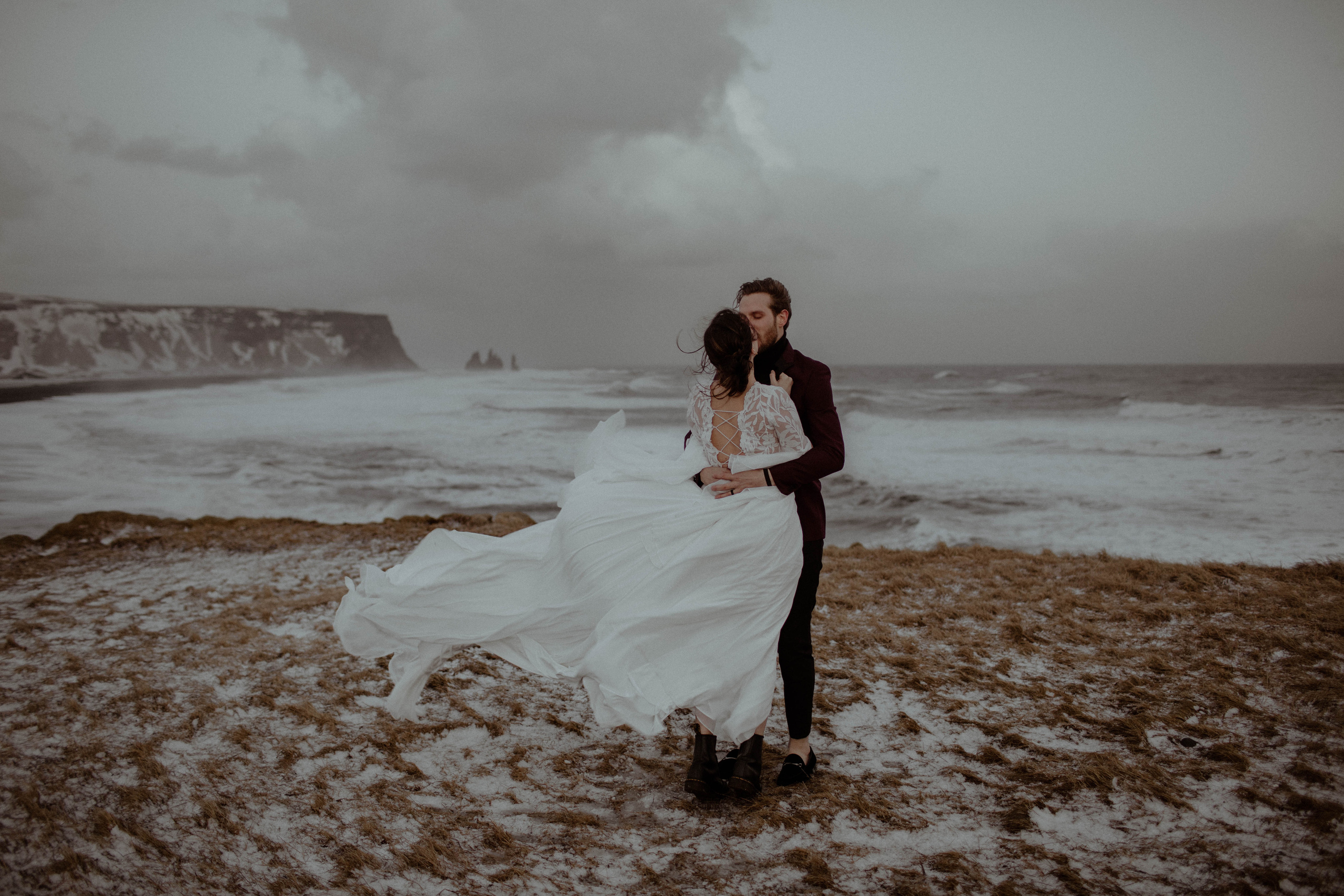 Brittany+James. Iceland elopement photo and video | Nikolaichik Photo