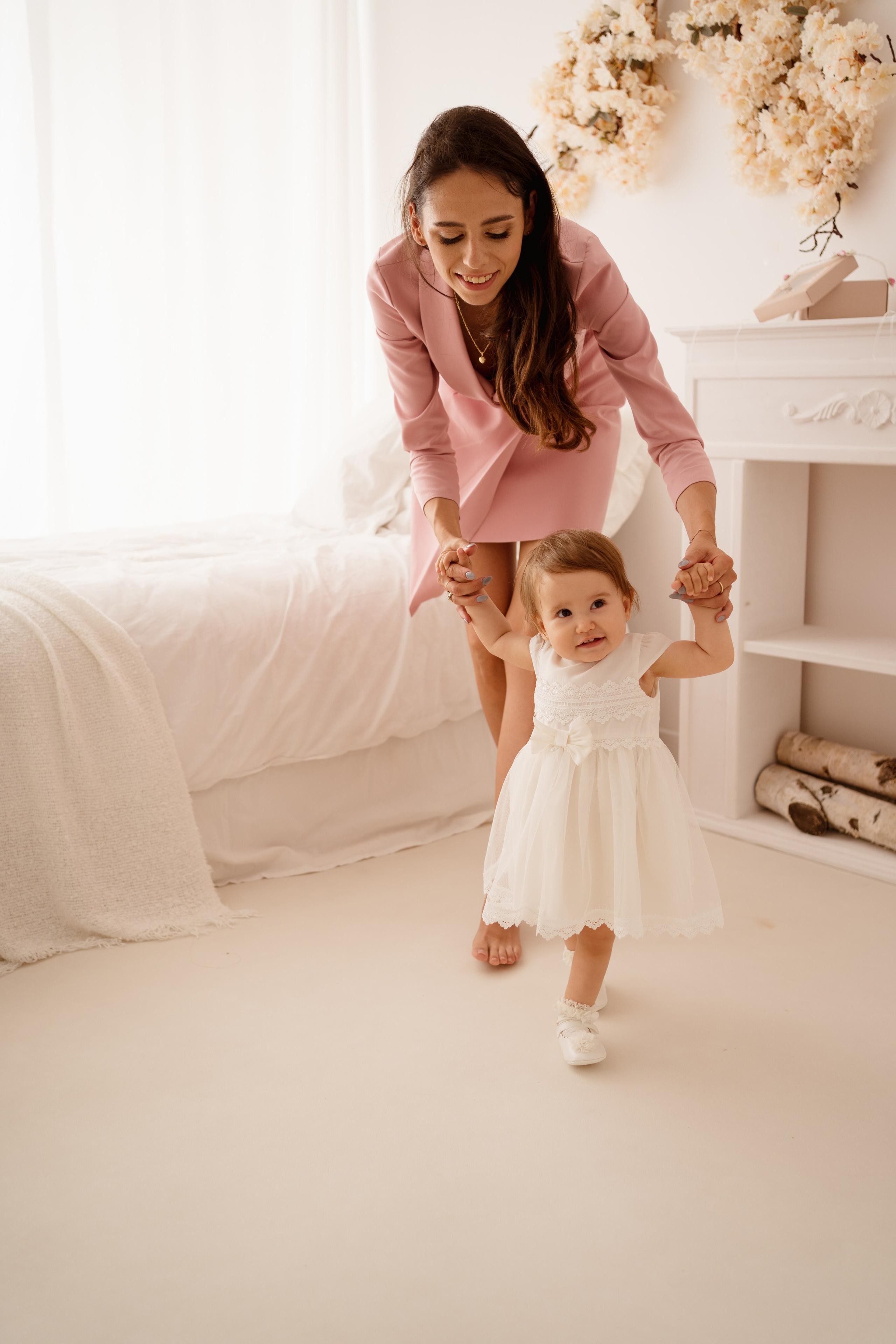 Chrzest Święty Natalii. Fotograf Łódź - sesja ciążowa, noworodkowa, dziecięca. Studio w Łodzi