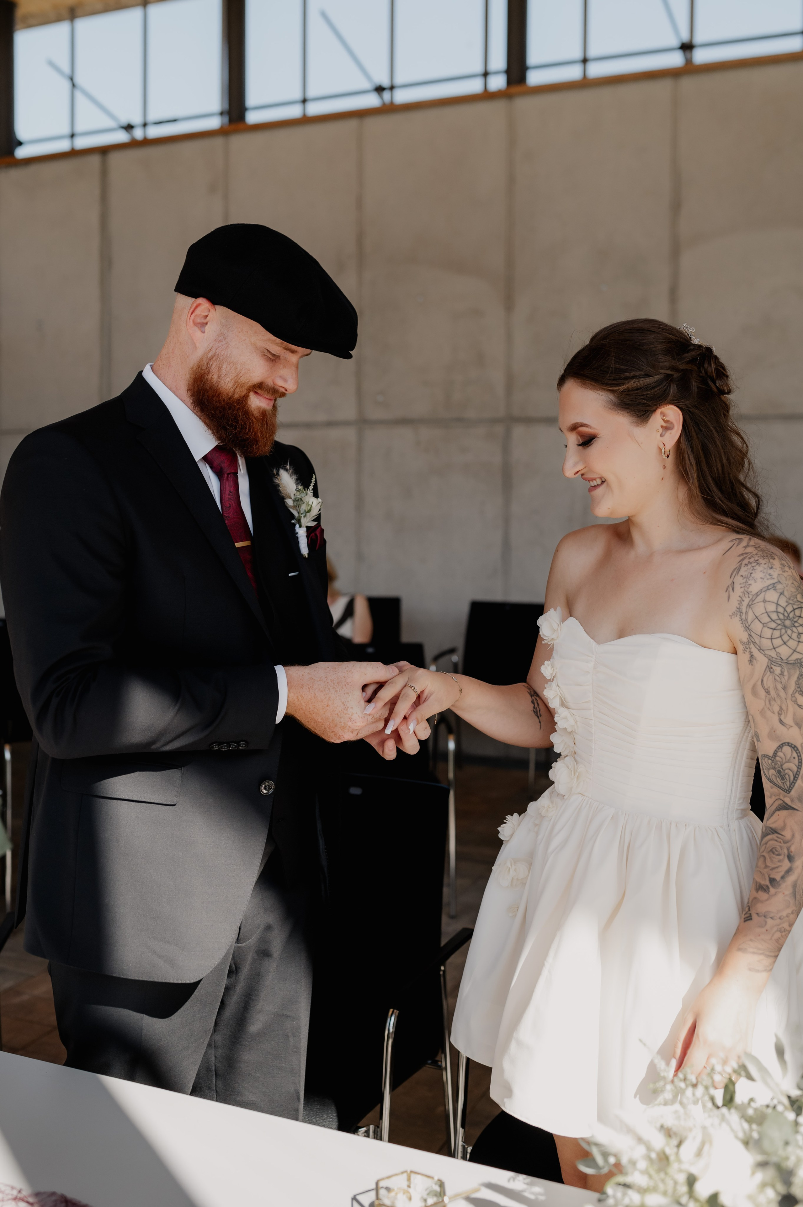 TRAUUNG IM ZITRUSHAUS IN ANSBACH. Фотограф в Нюрнберге Ирина Менерт из Ансбаха