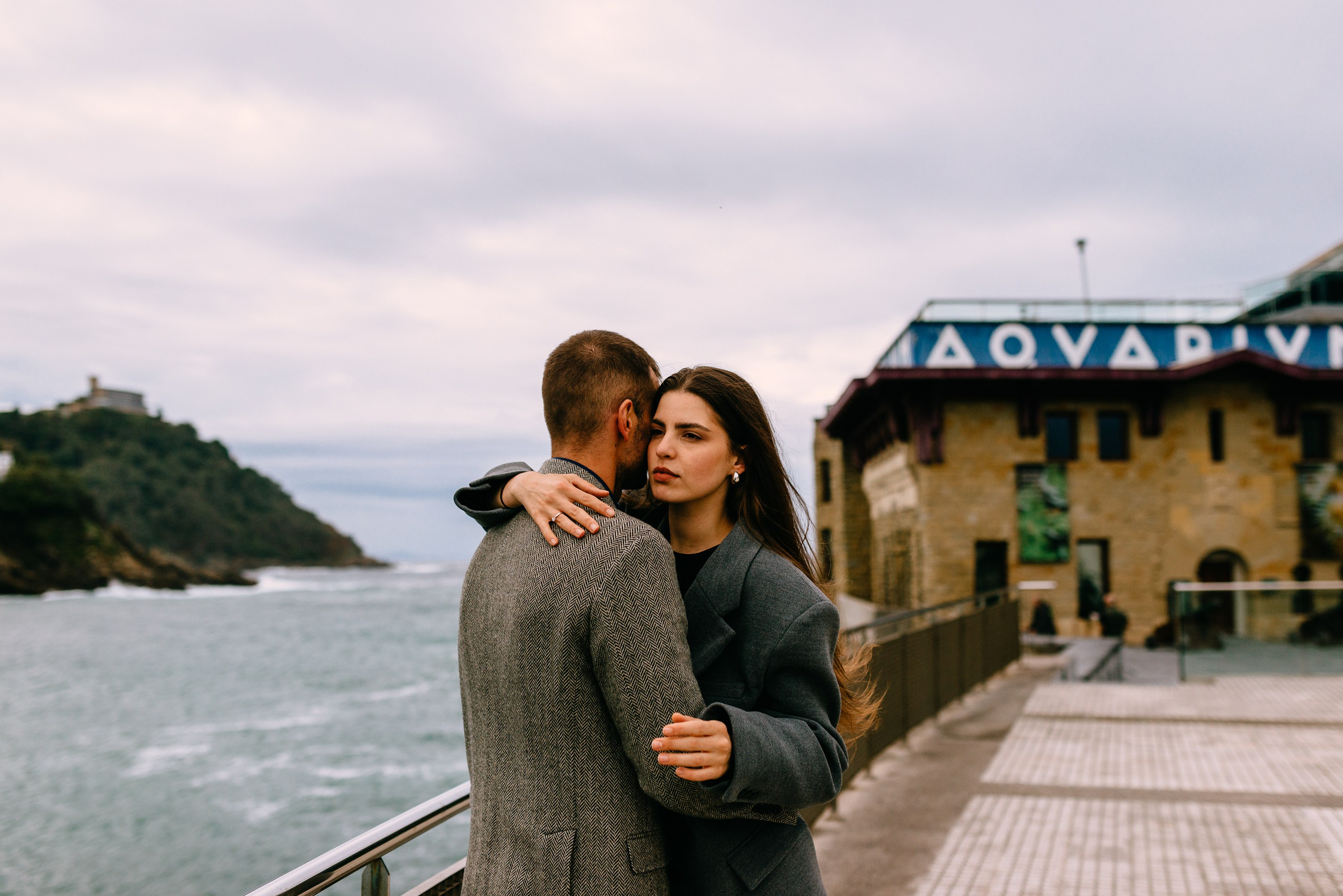 Mariage proposal in San-Sebastian Basque country. Photographer in Bilbao Irina Makou