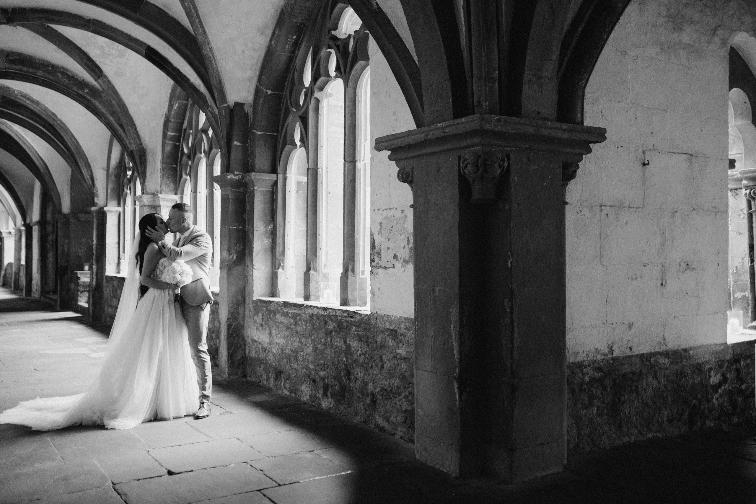 Kloster Bronnbach Brautpaar Shooting