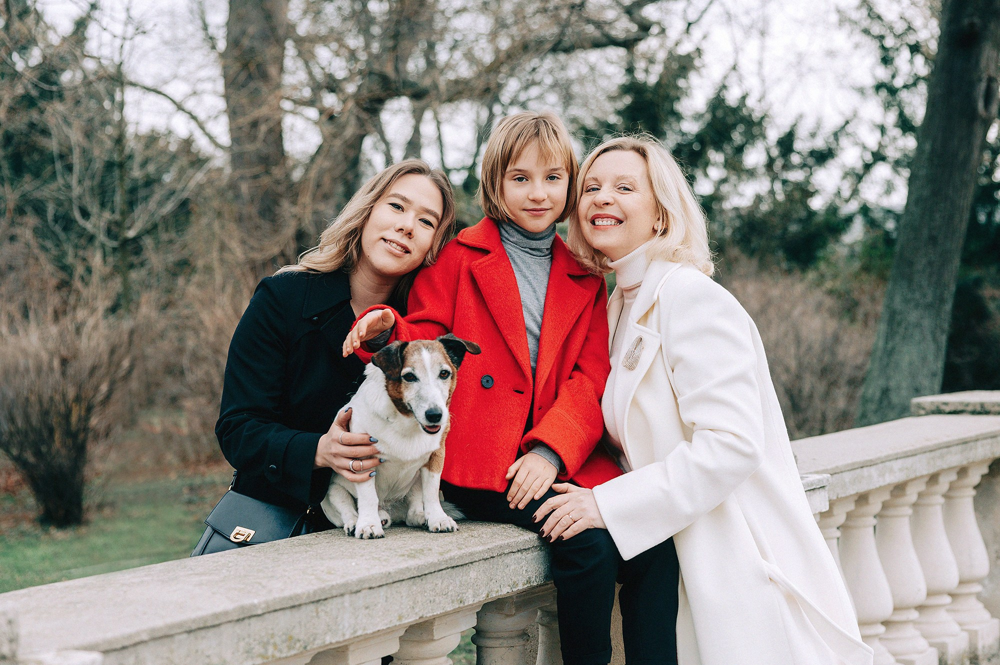 Наталья с семьей. Rodinný a svatební fotograf v Praze