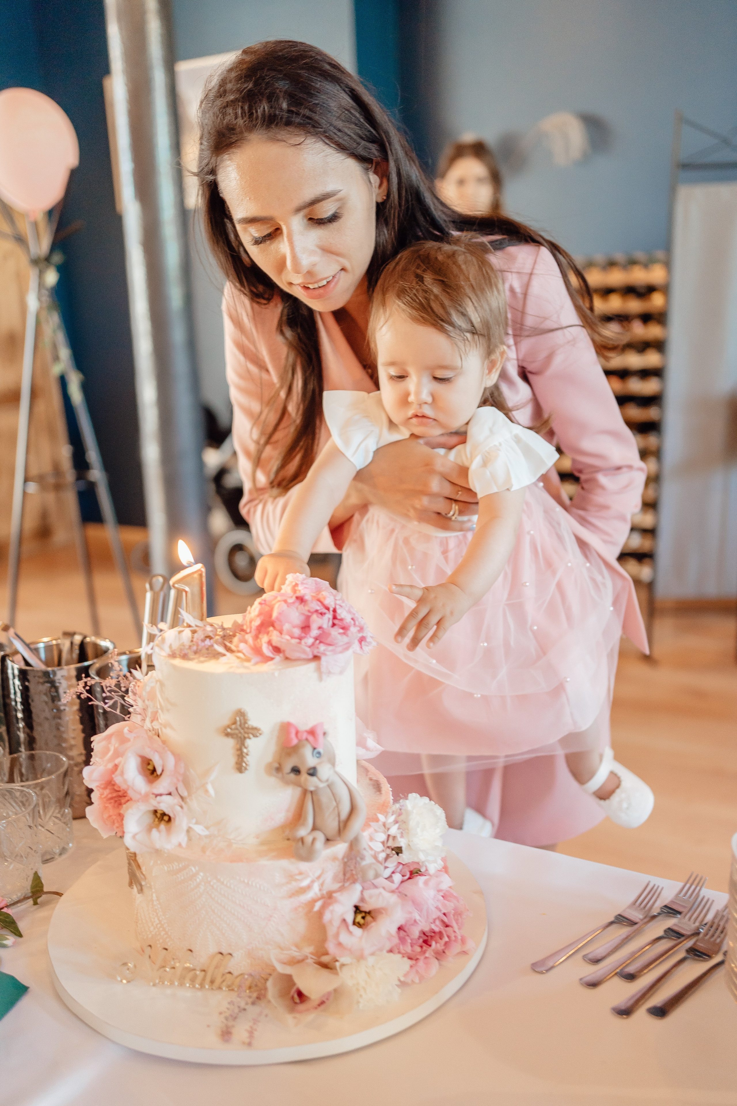 Chrzest Święty Natalii. Fotograf Łódź - sesja ciążowa, noworodkowa, dziecięca. Studio w Łodzi