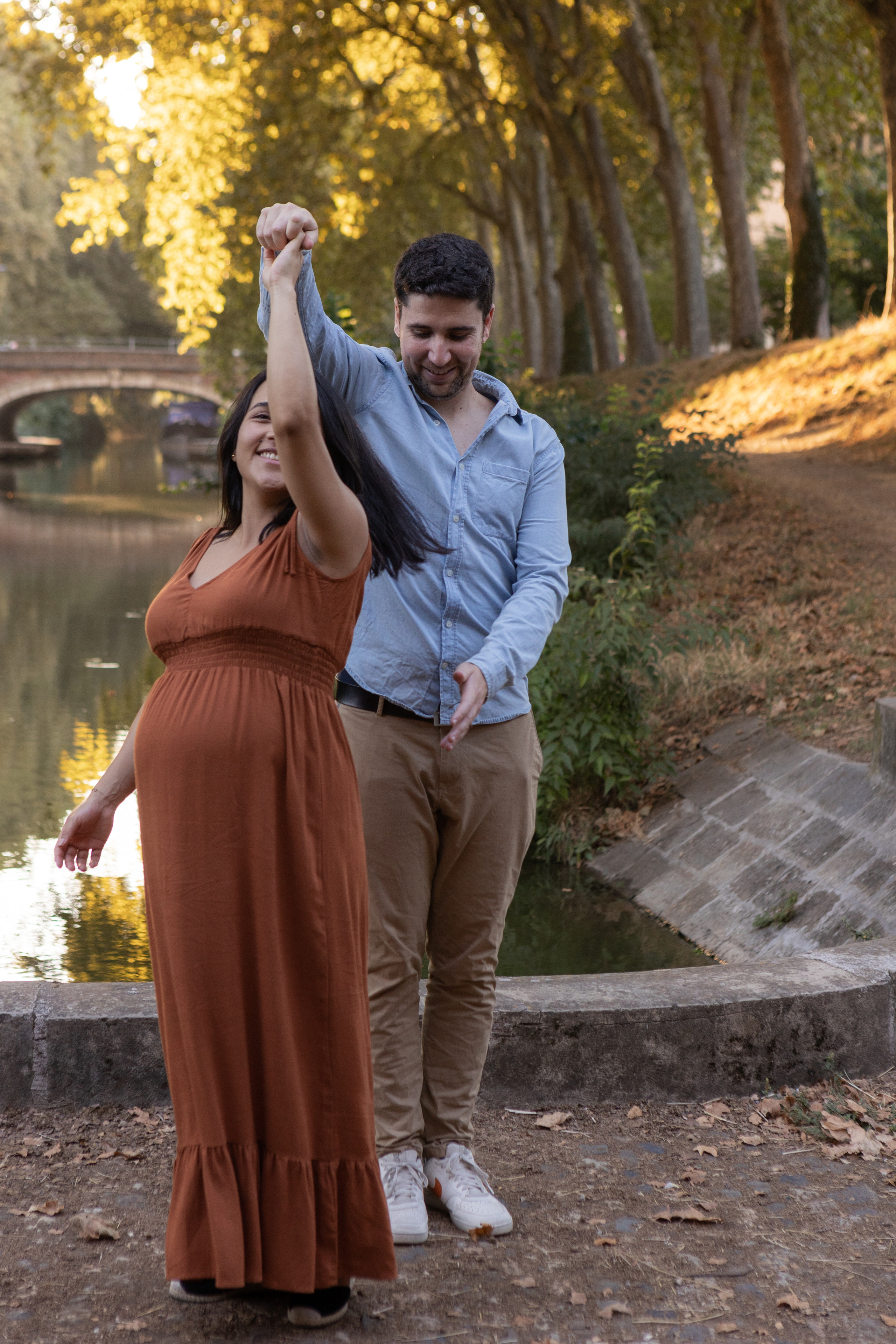 Expexting Salomé. Pregnancy photoshoot for Graciela & Mathieu. Eugénie Smirnova — Photographe à Toulouse et dans le Sud-Ouest