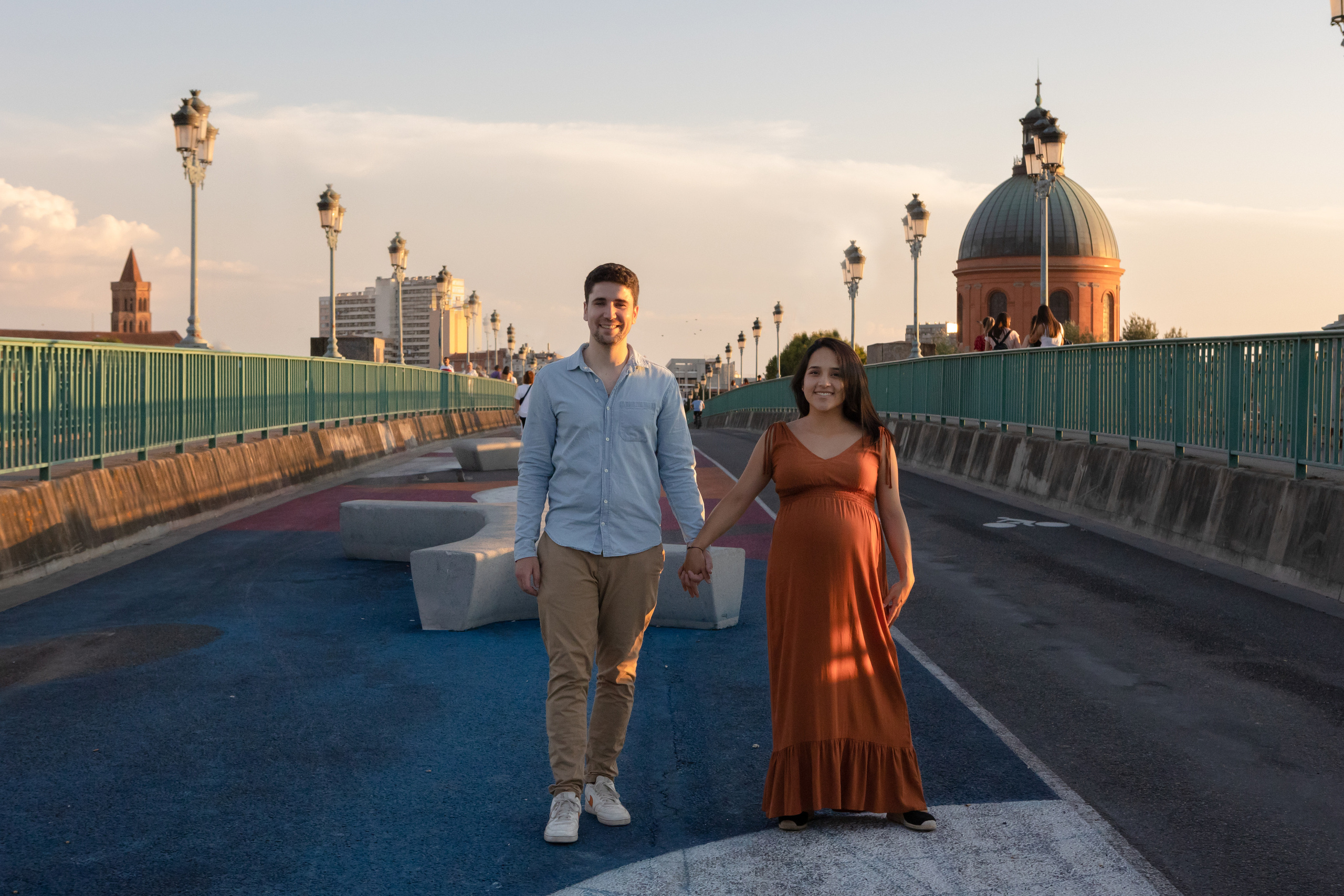 Expexting Salomé. Pregnancy photoshoot for Graciela & Mathieu. Eugénie Smirnova — Photographe à Toulouse et dans le Sud-Ouest