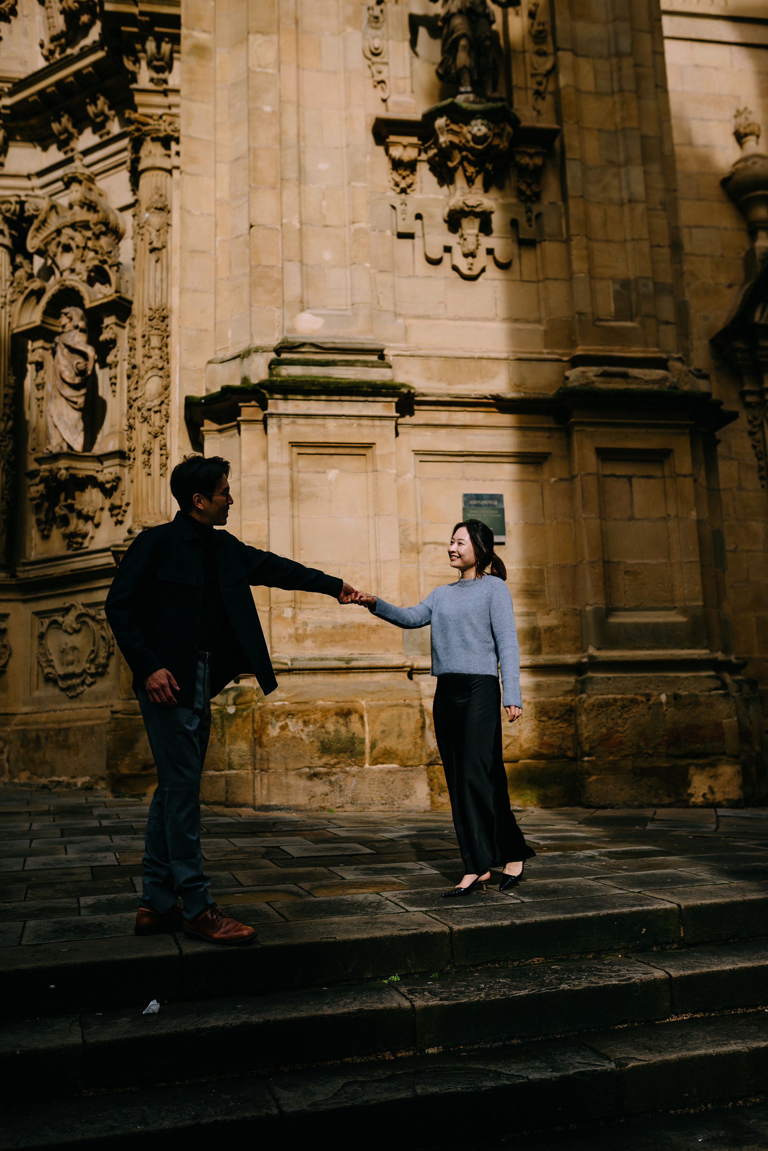 Couple photoshoot in San-Sebastian. Photographer in Bilbao Irina Makou