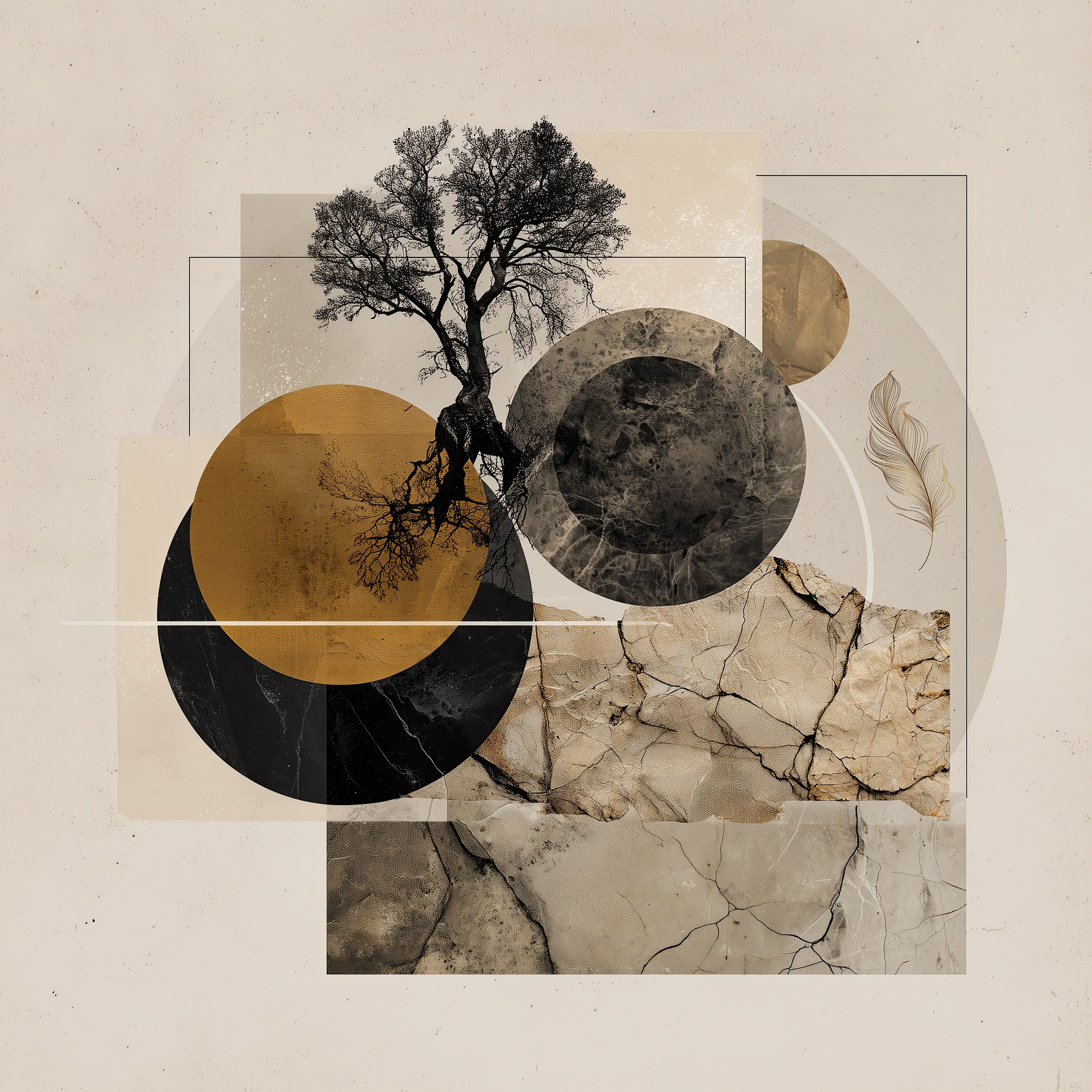 Digital Art Series “Voice of Silence”. Lolly Shine. Contemporary digital artist