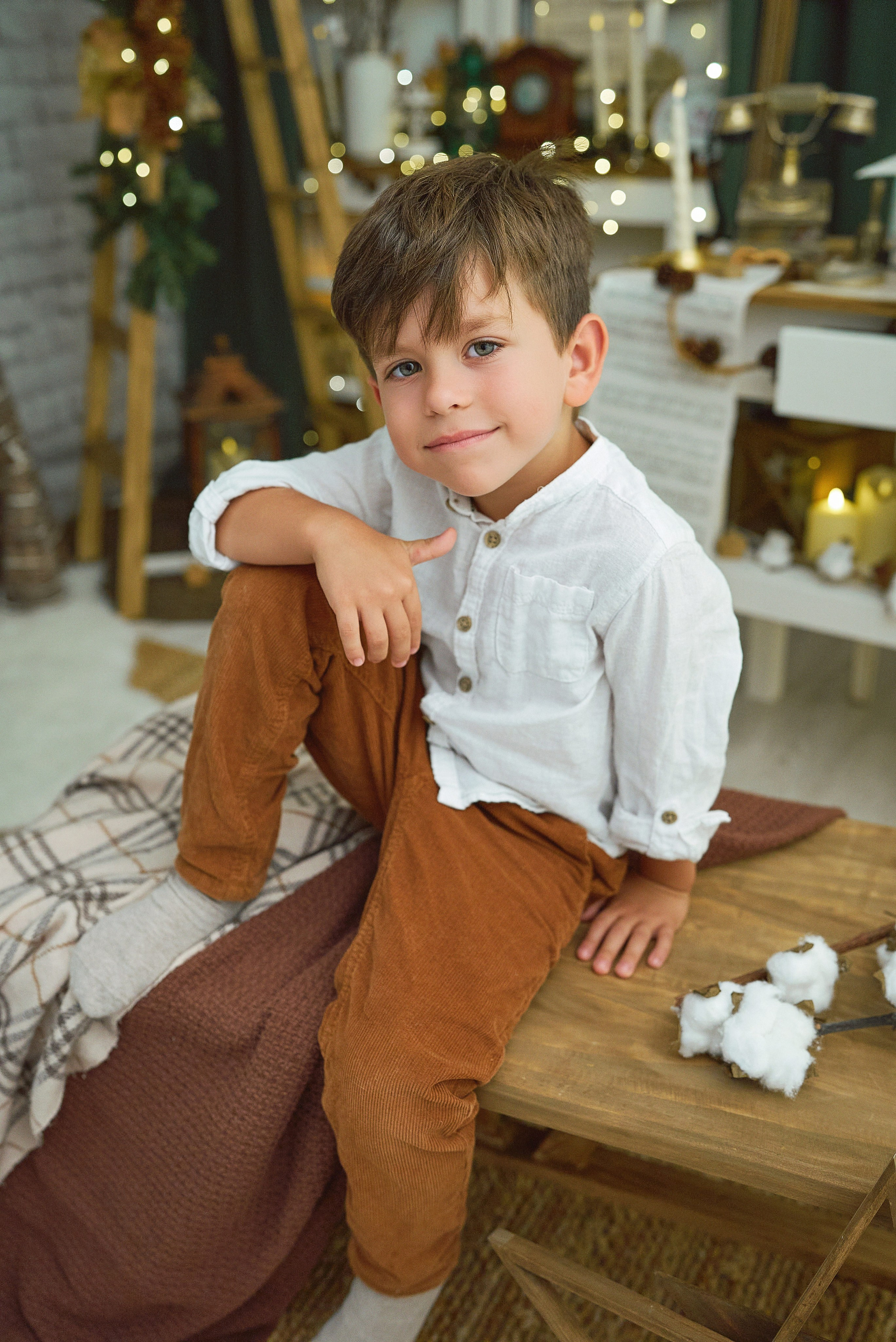 Sesión de fotos Navidad Tenerife. Fotógrafos en Tenerife dedicados a la fotografía de bebes, niños y familia