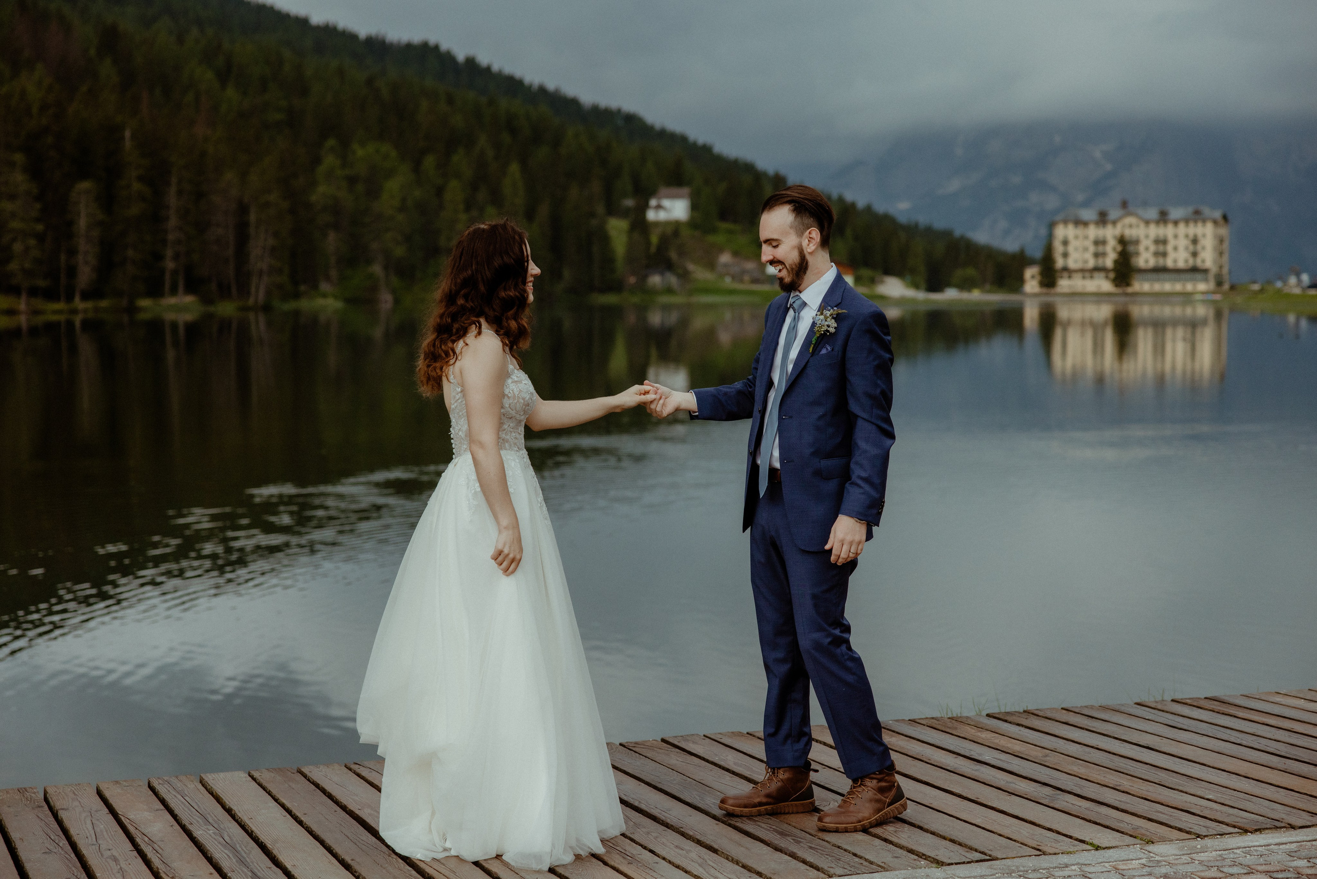 Italy elopement at Cadini di Misurina in Dolomites. Iceland elopement photo and video | Nikolaichik Photo