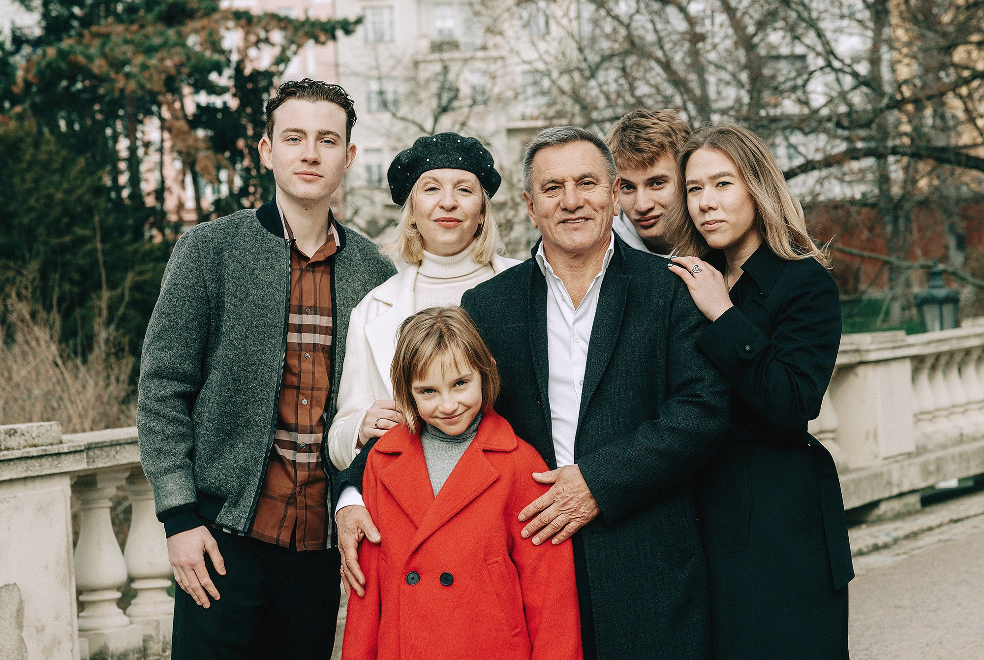 Наталья с семьей. Rodinný a svatební fotograf v Praze