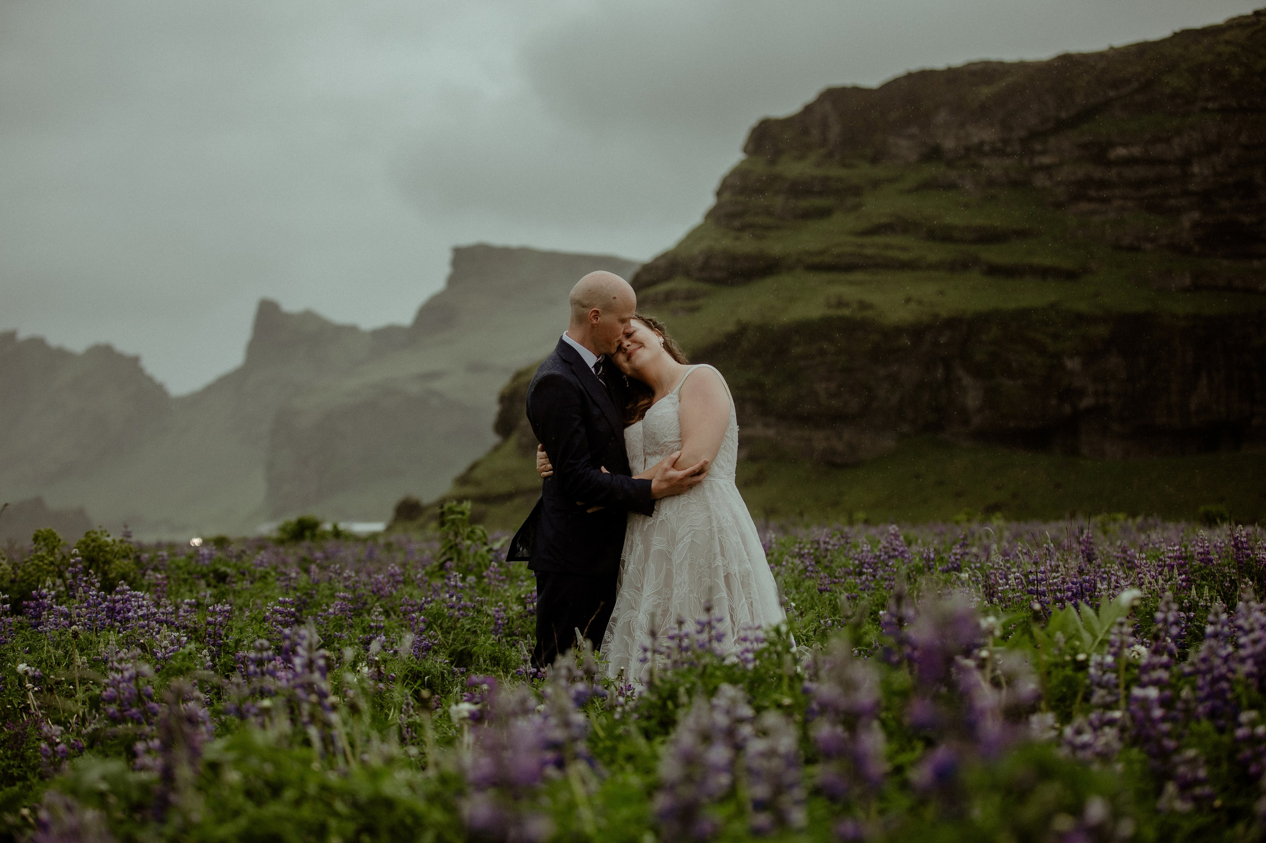 Iceland Elopement at Black Sand Beach. Iceland elopement photo and video | Nikolaichik Photo