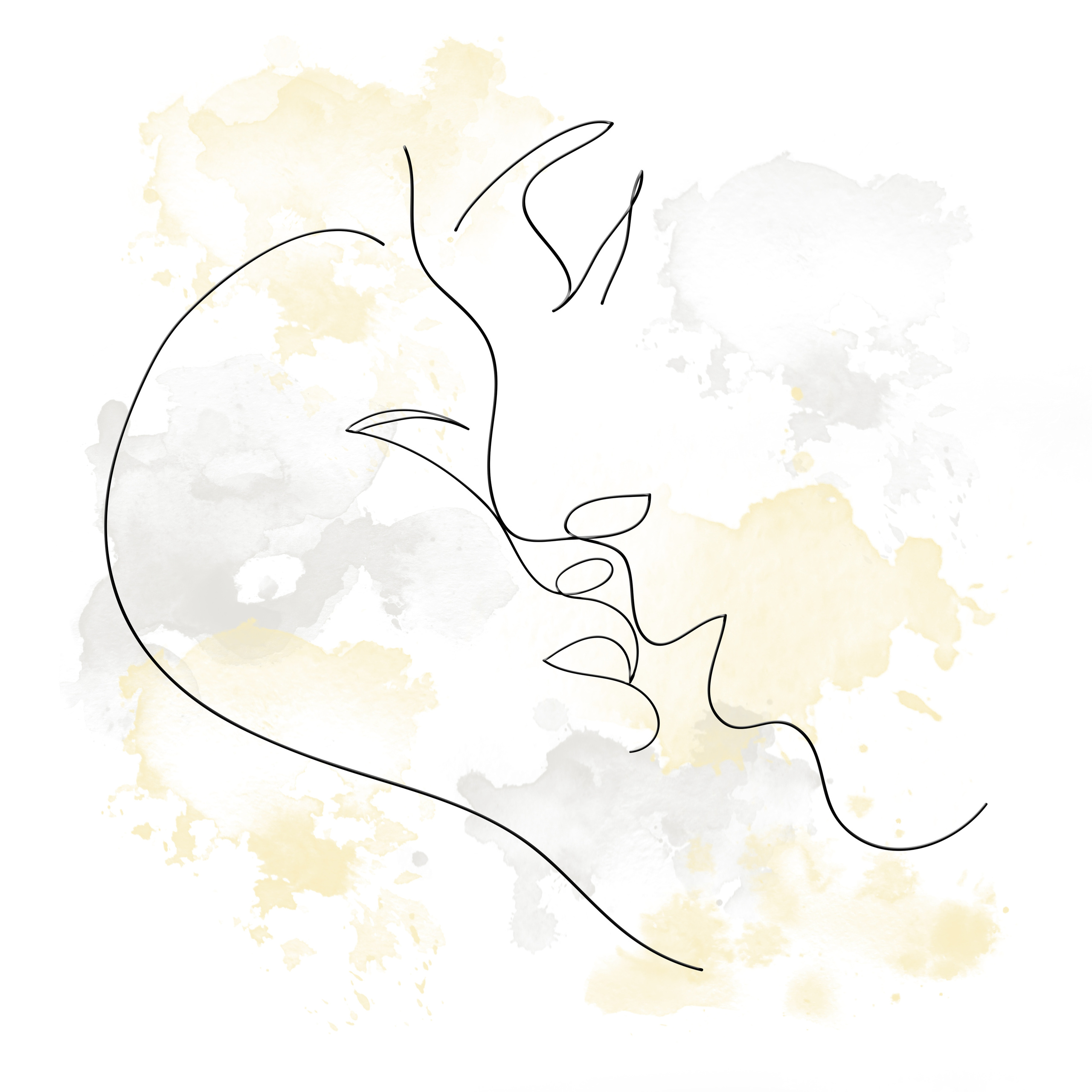 ART line. Lolly Shine. Contemporary digital artist