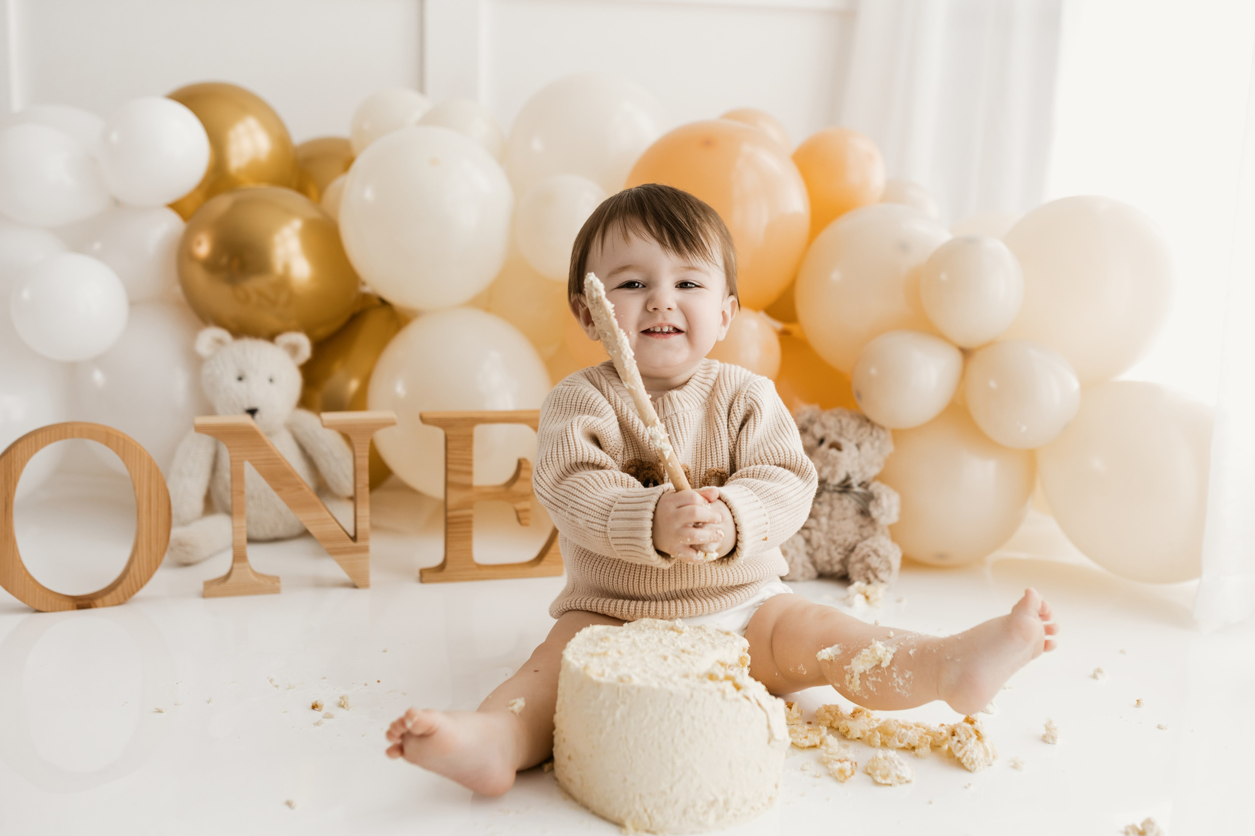 Cake Smash. Anna Levina Photography
