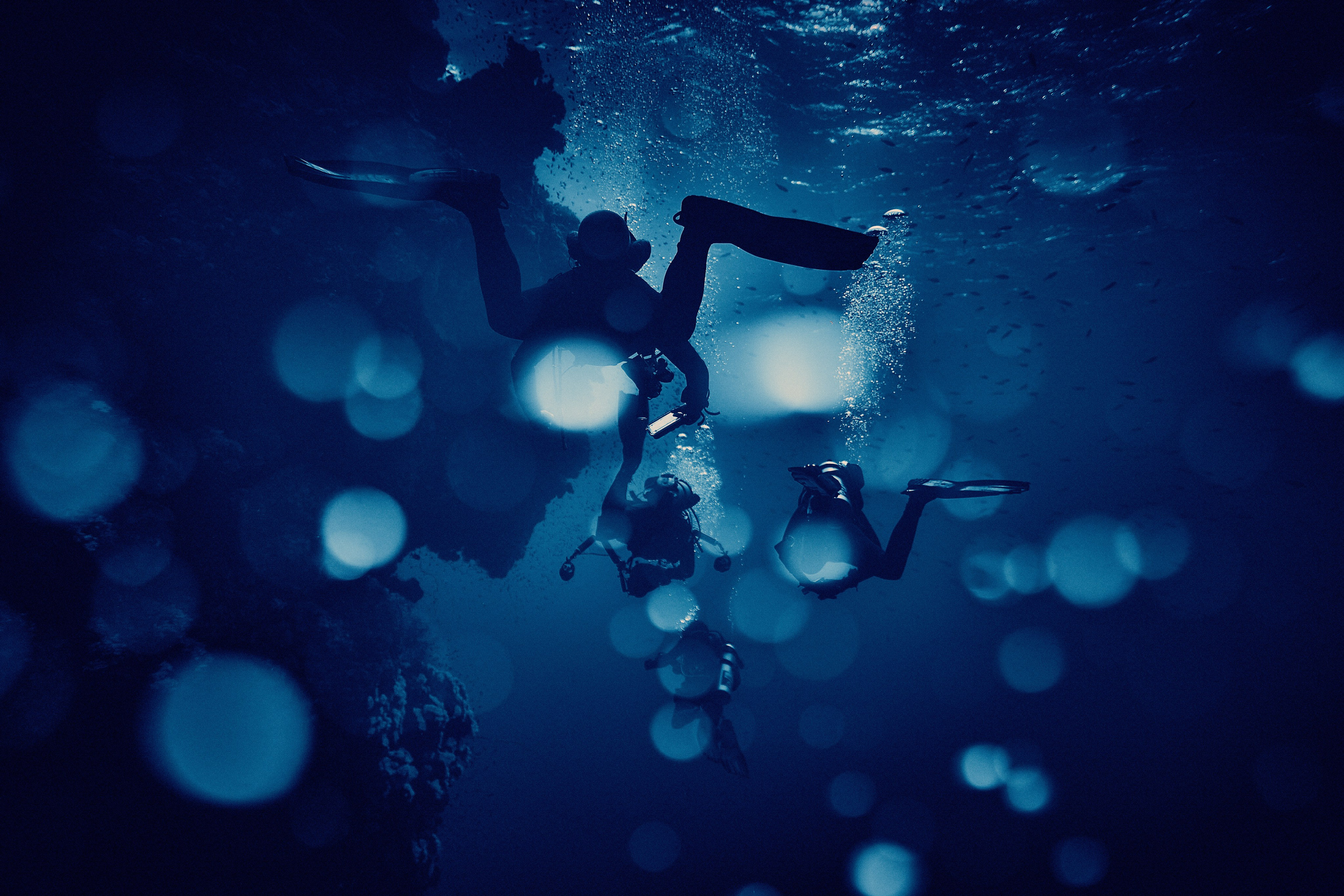 Podwodny fotograf - Andriej Szypilow - underwater photography. Tajemnica - wielka, głęboka i wszechobecna - to jest ta jakość, której przede wszystkim szukam w fotografii podwodnej...