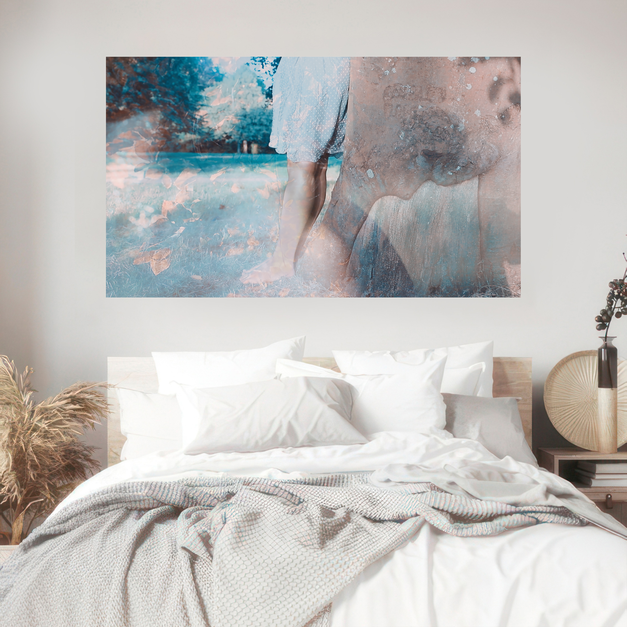 Dreamy and intimate photography print that tells a quiet story