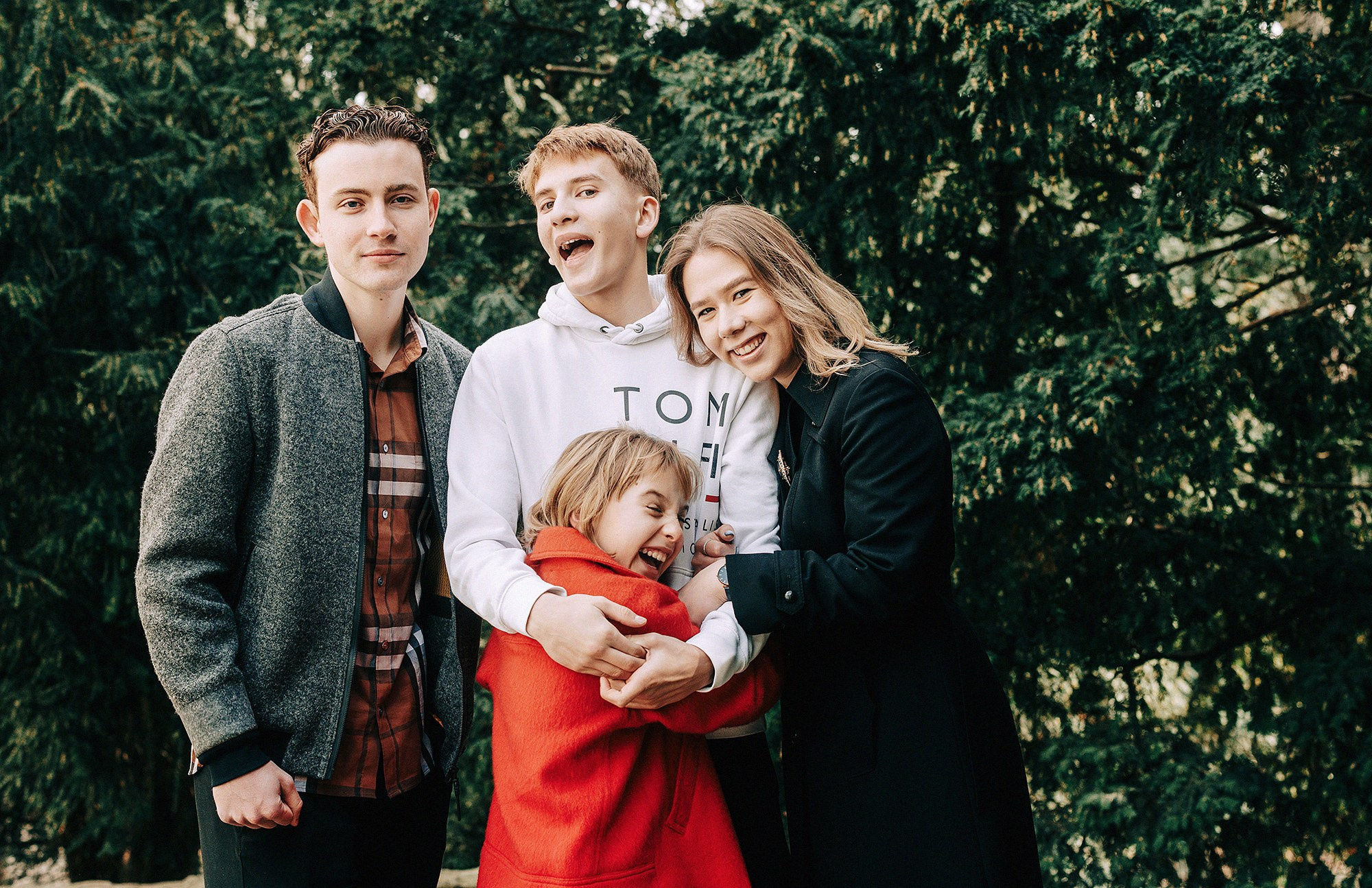 Наталья с семьей. Rodinný a svatební fotograf v Praze