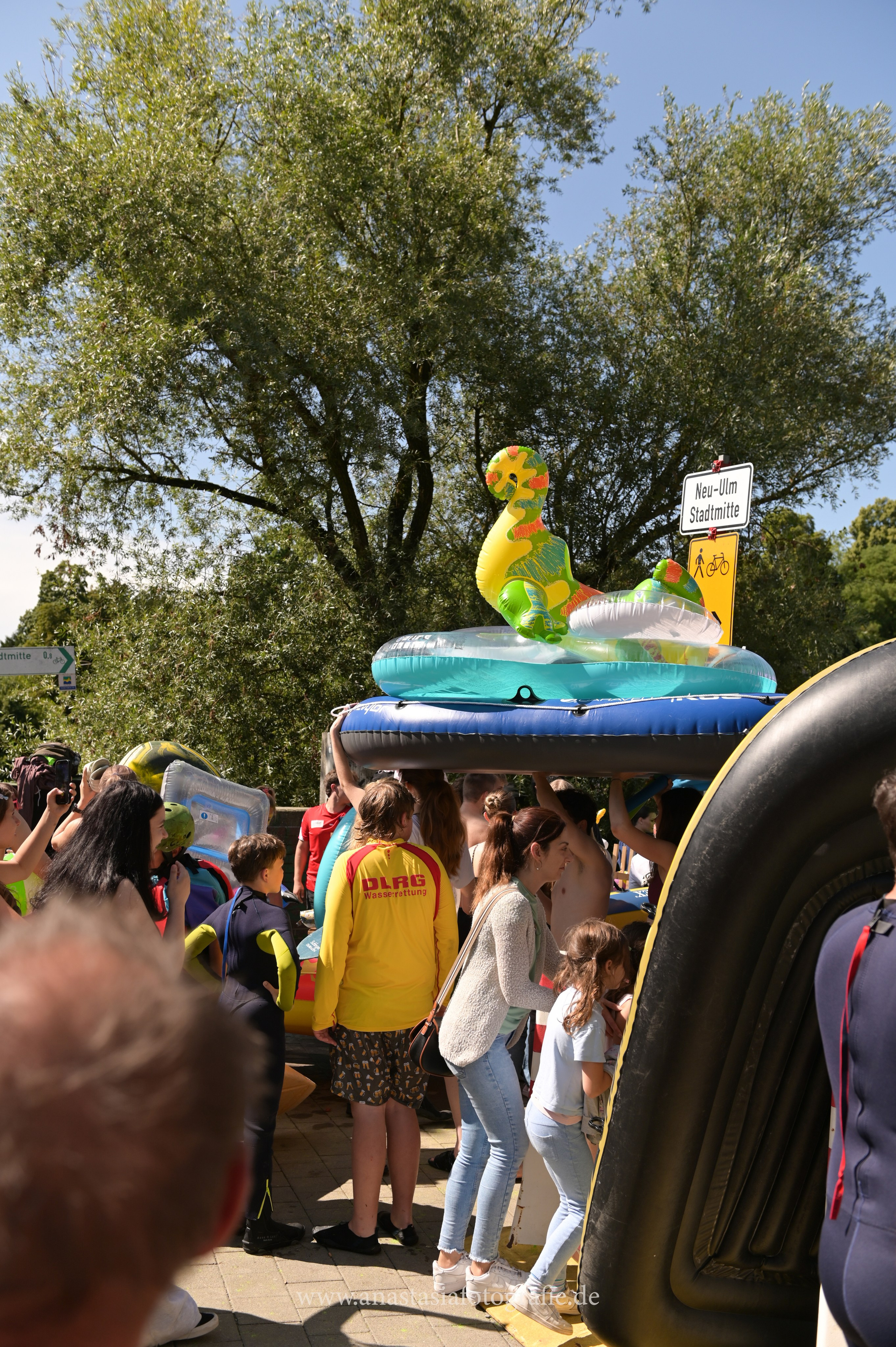 Nabada Ulm 2025. Newbornfotograf Kinderfotograf Ulm Familienfotograf Anastasia Neu-Ulm