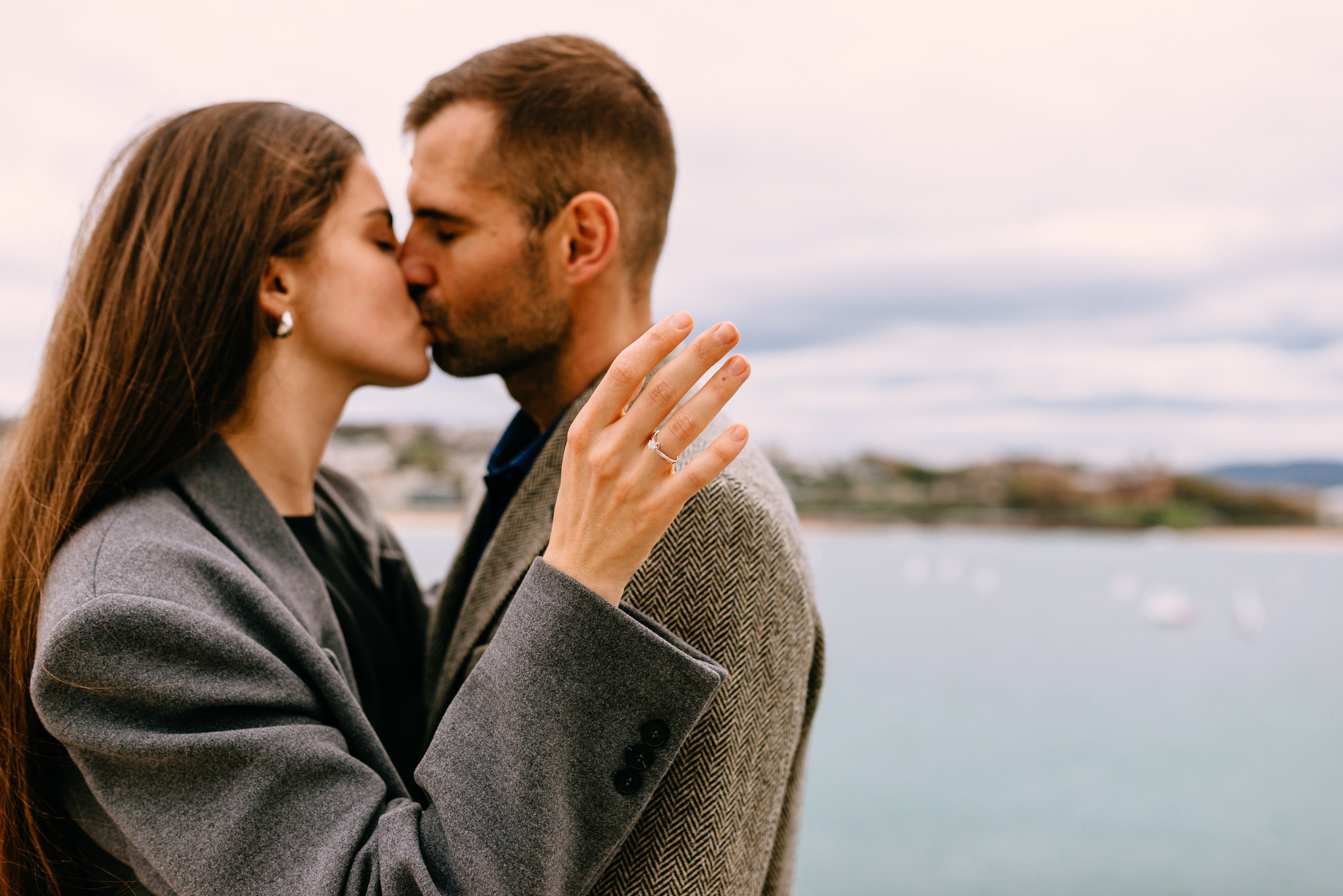 Mariage proposal in San-Sebastian Basque country. Photographer in Bilbao Irina Makou