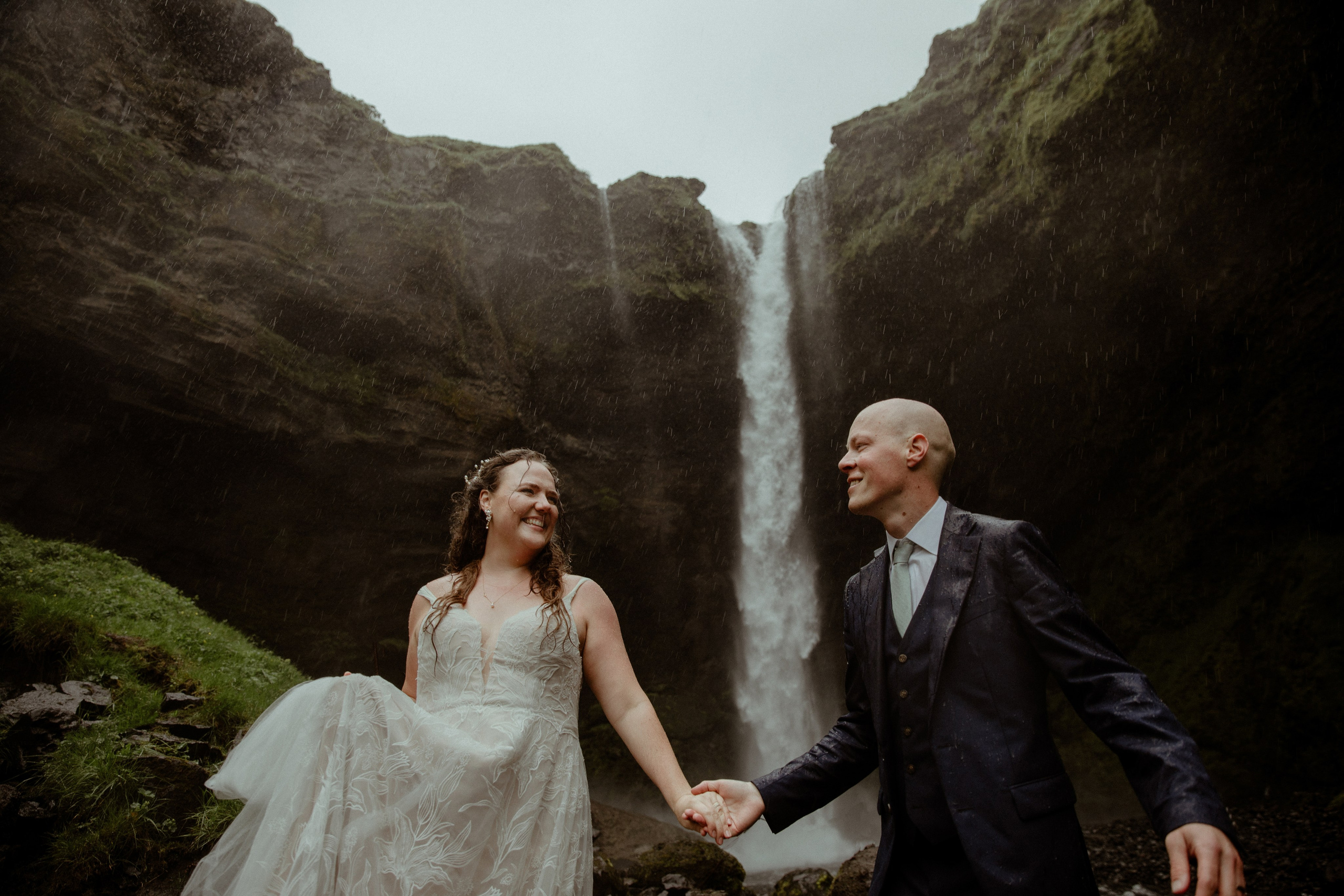 Iceland Elopement at Black Sand Beach. Iceland elopement photo and video | Nikolaichik Photo
