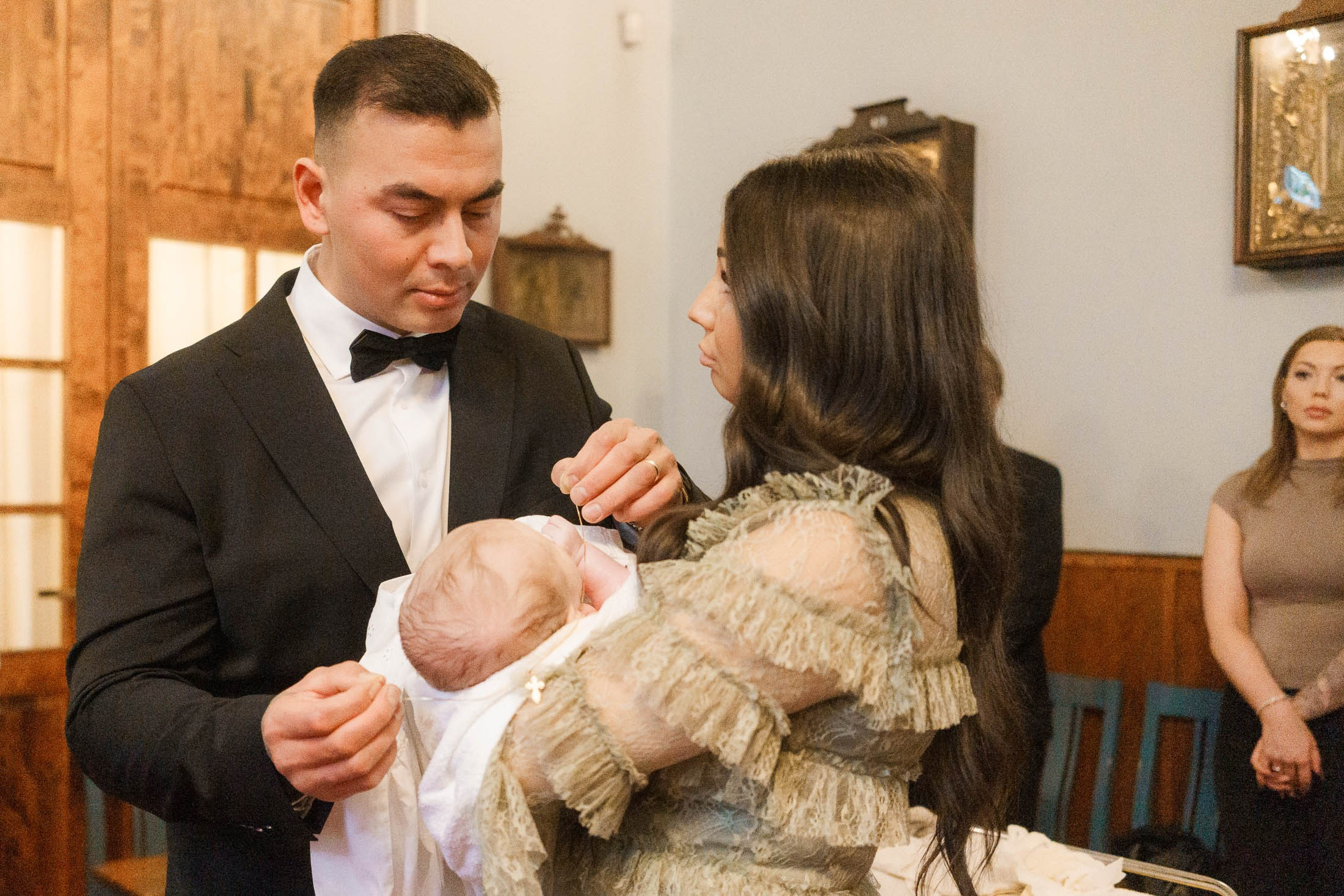 Ristiäiskuvaus Tikkurilan ortodoksisessa kirkossa