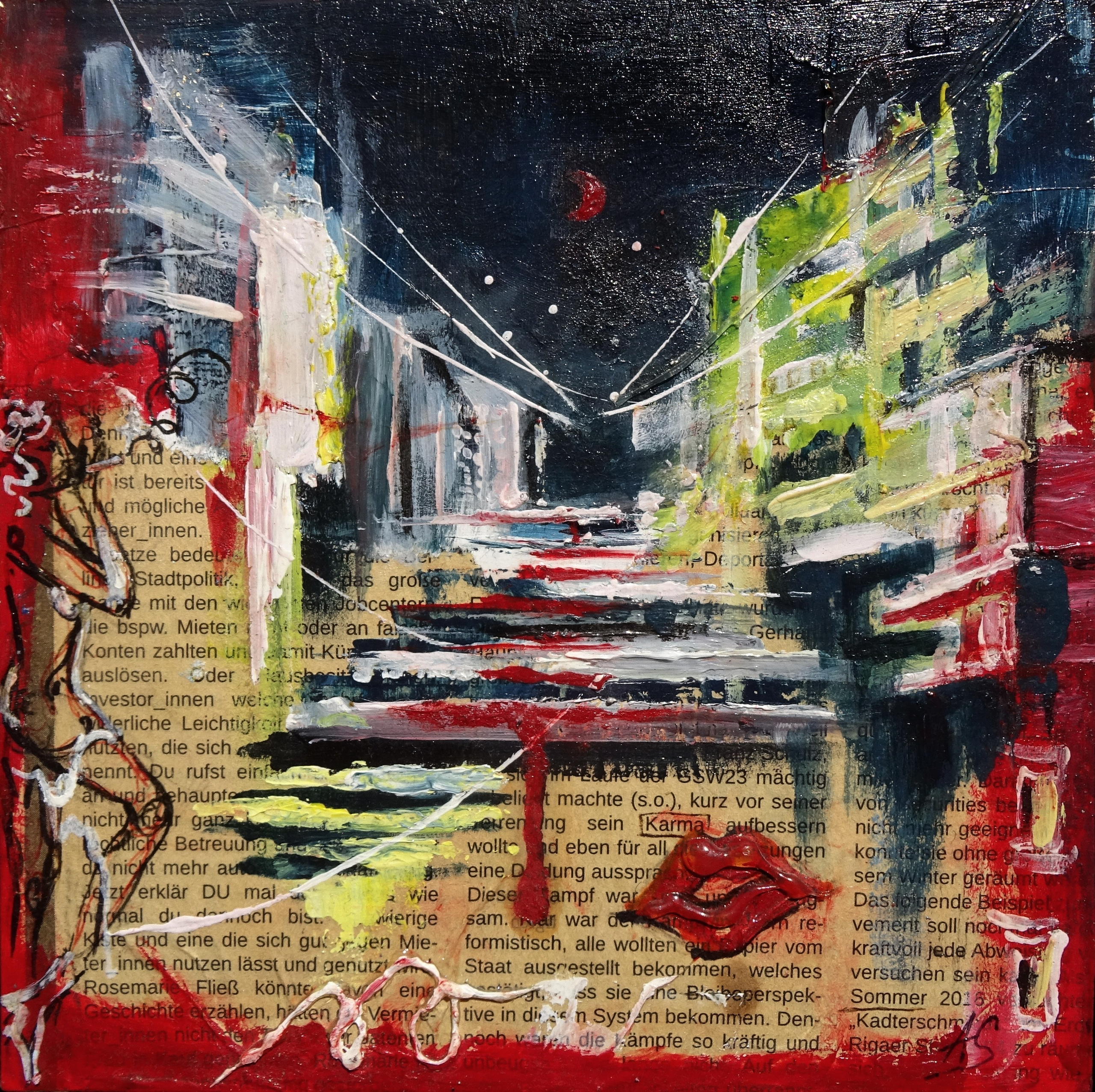 Angelina Sorokopud. Artiste à Strasbourg