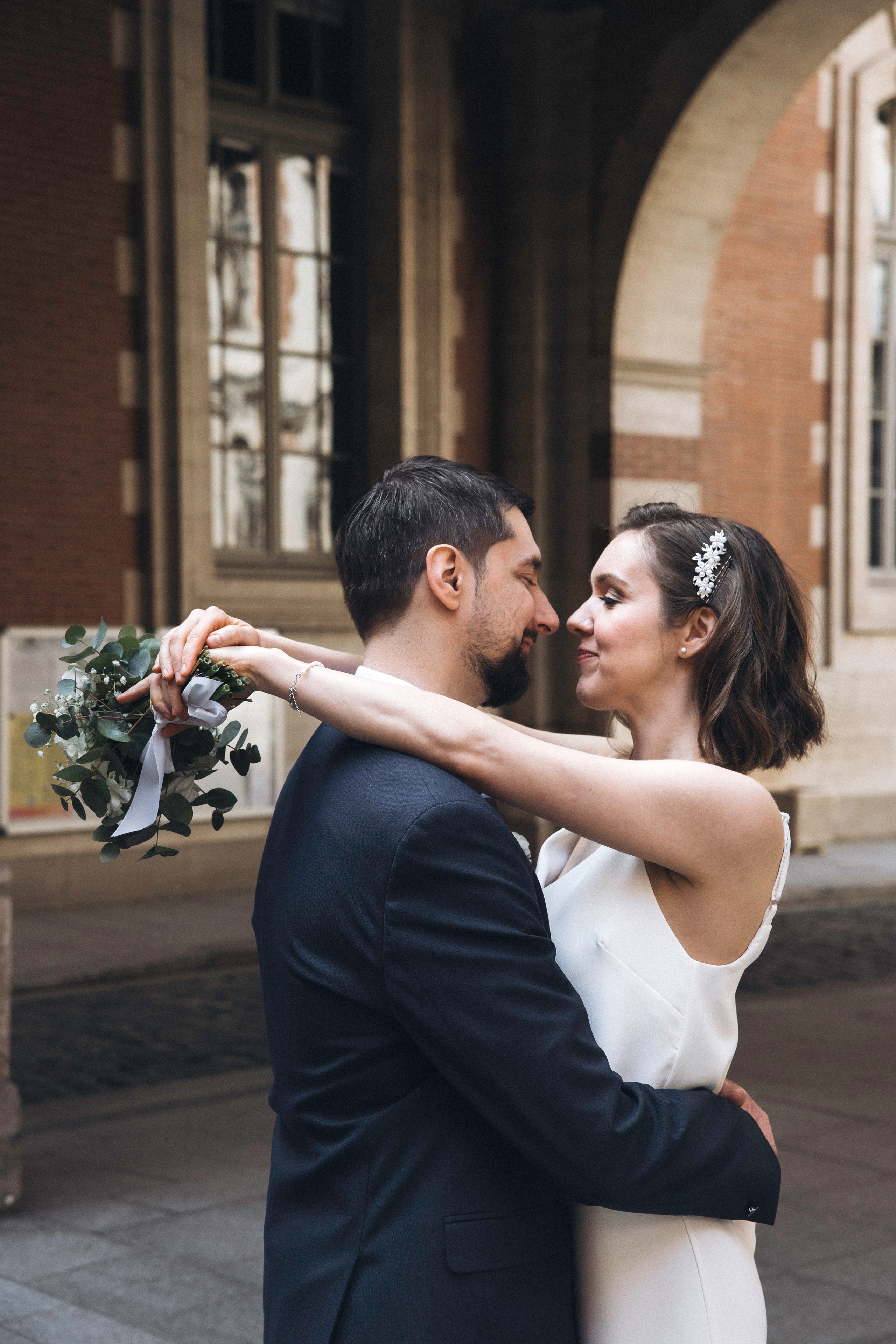 Камерная свадебная фотосессия в Тулузе для Анны и Жюльен. Евгения Смирнова — фотограф в Тулузе и юго-западной Франции