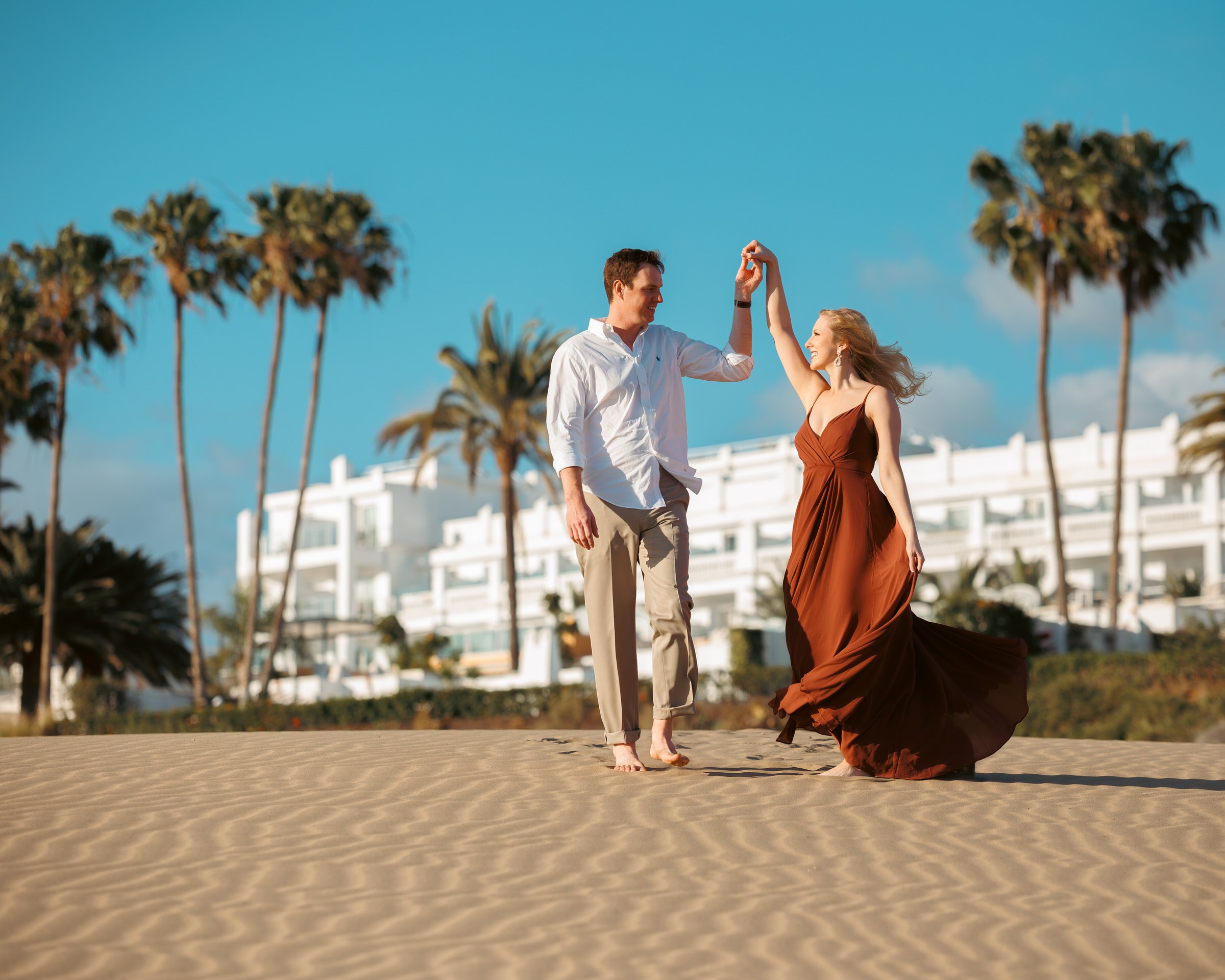 Photo shoot Love Story Dunas Maspalomas
