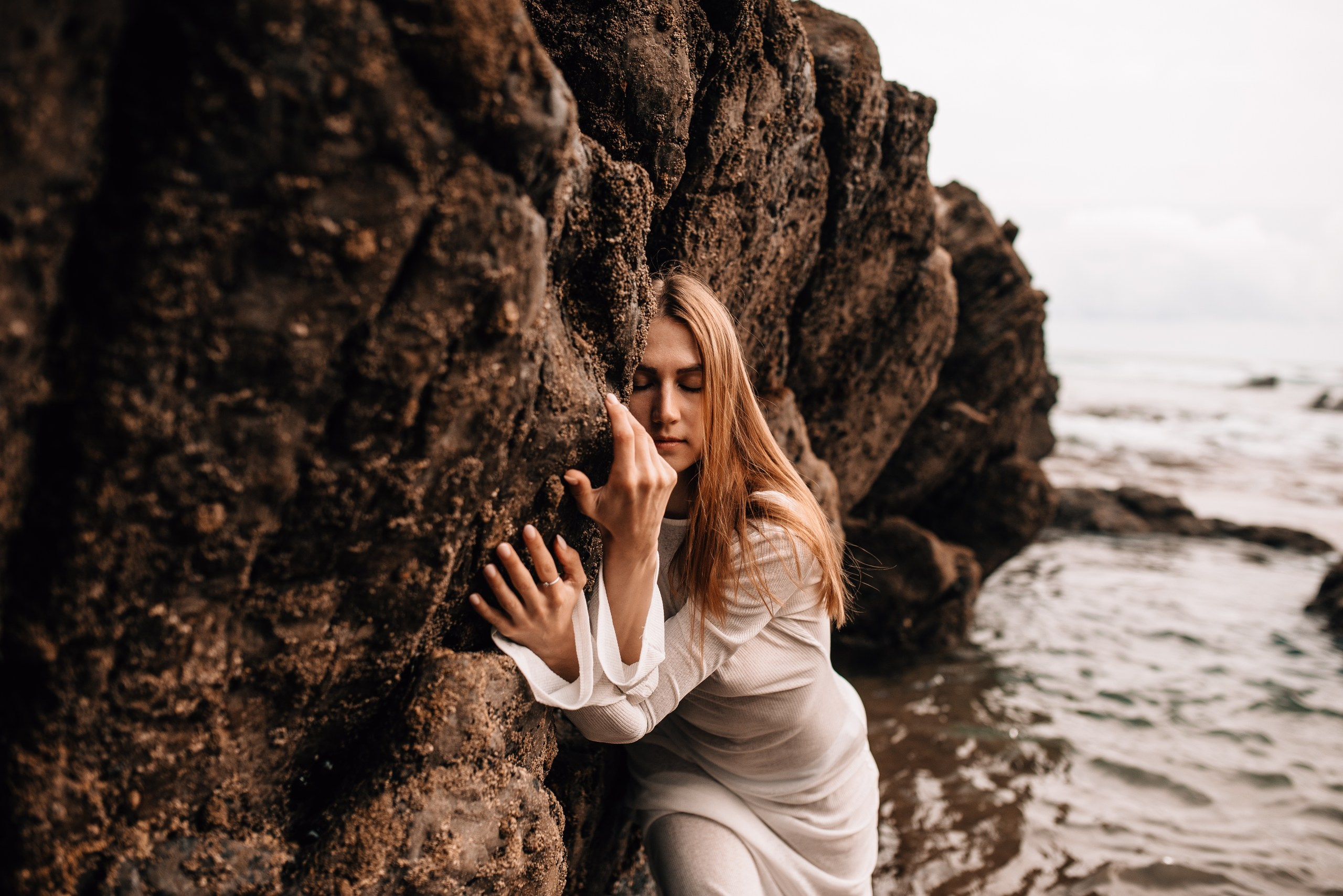 Марина и море…. Photographer in Bilbao Irina Makou