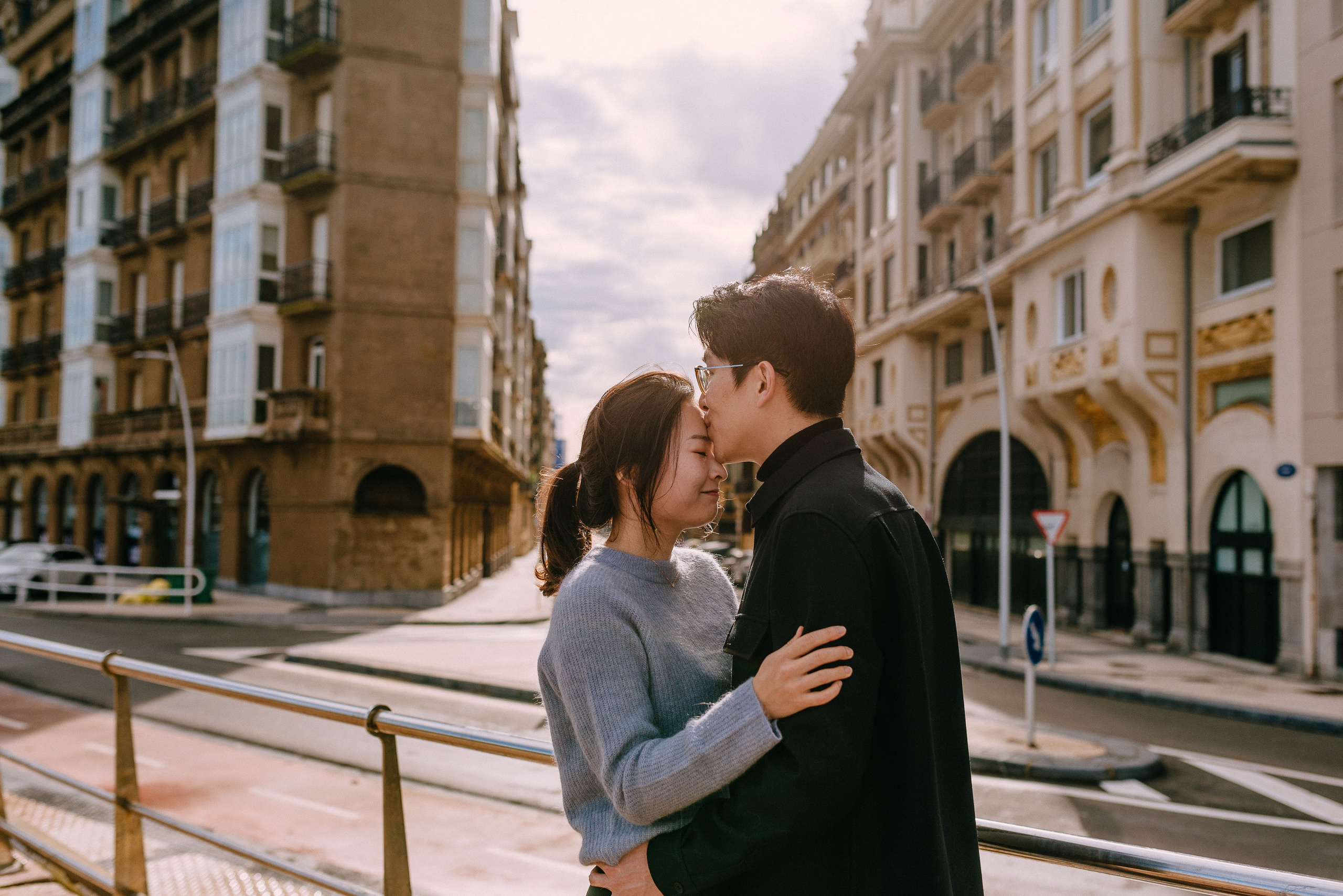 couple photoshoot in San-Sebastián