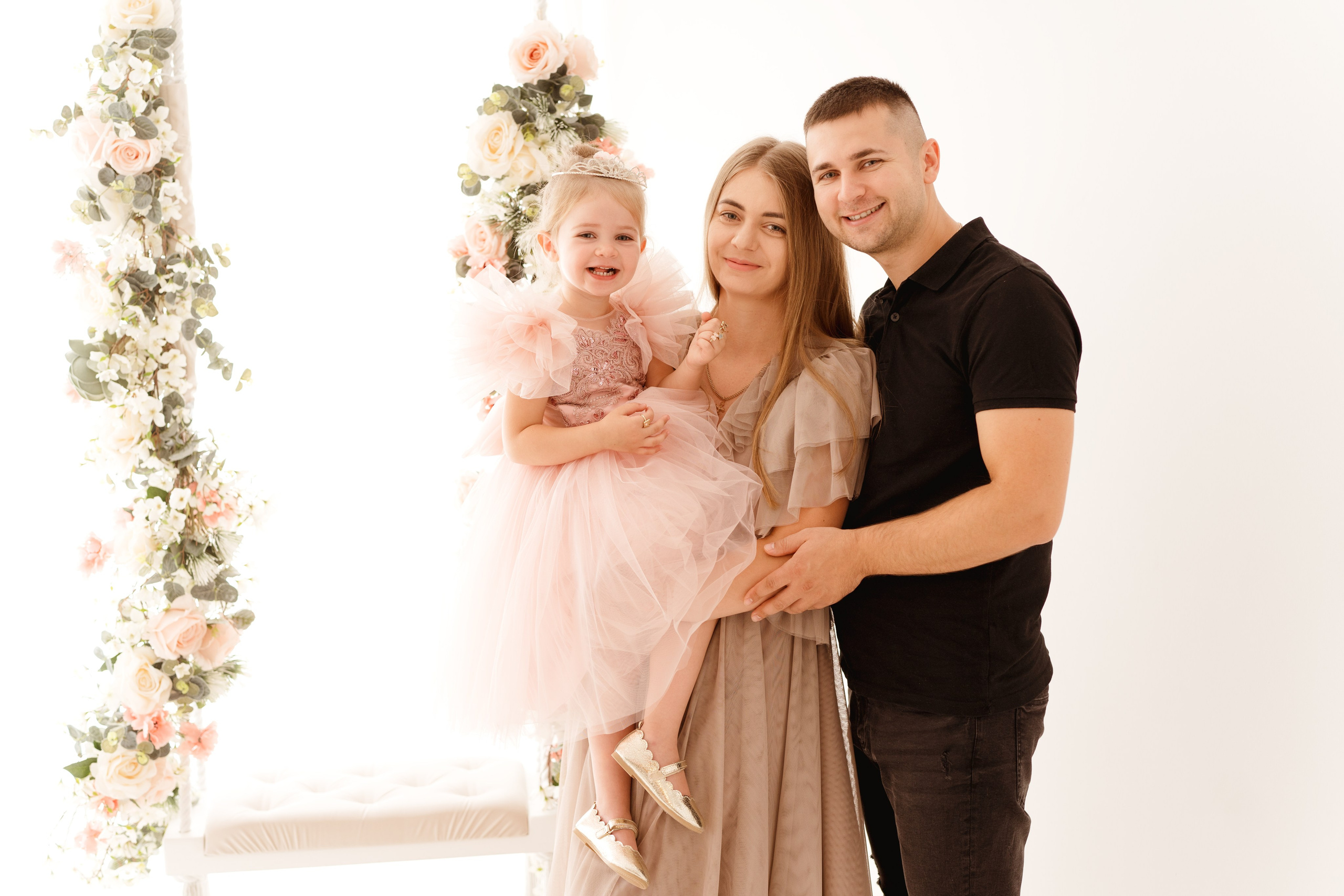 3 urodziny Emilki. Fotograf Łódź - sesja ciążowa, noworodkowa, dziecięca. Studio w Łodzi