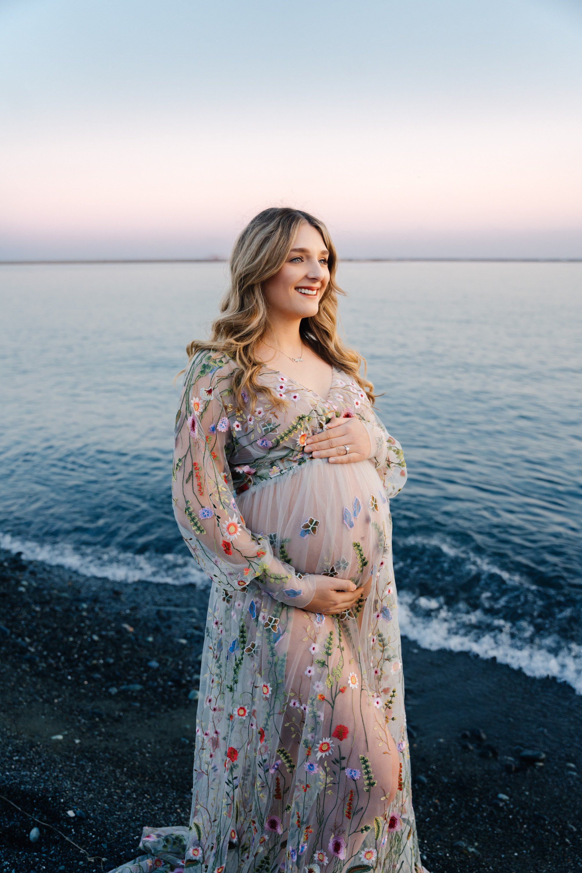 Maternity. Svitlana Miahka fotografa a Genova