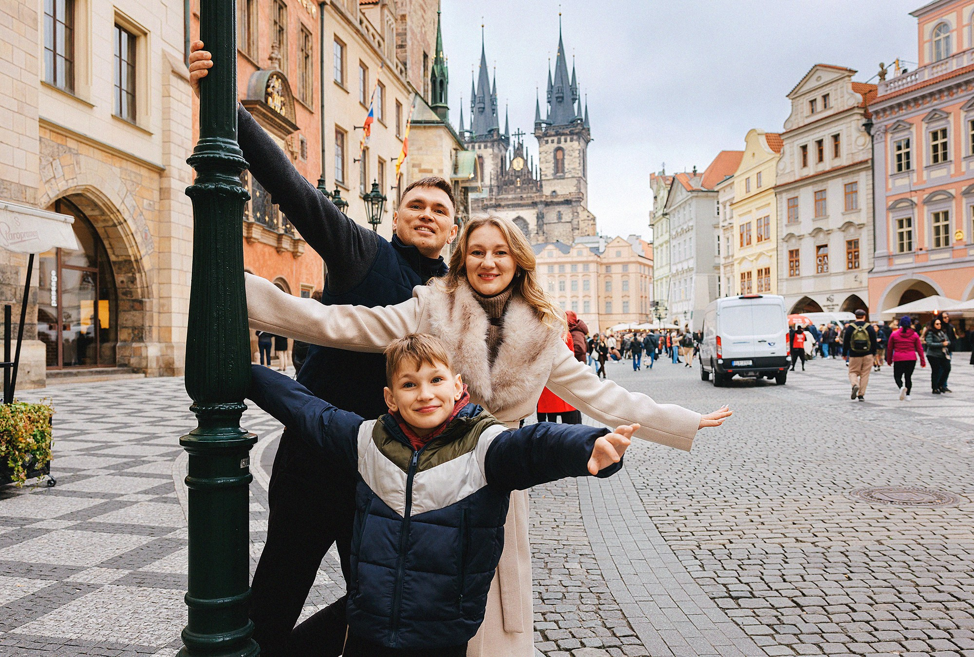 Family vacation photoshoot — enjoying your holiday while capturing beautiful. Family and wedding photographer in Prague Natalia Fedori