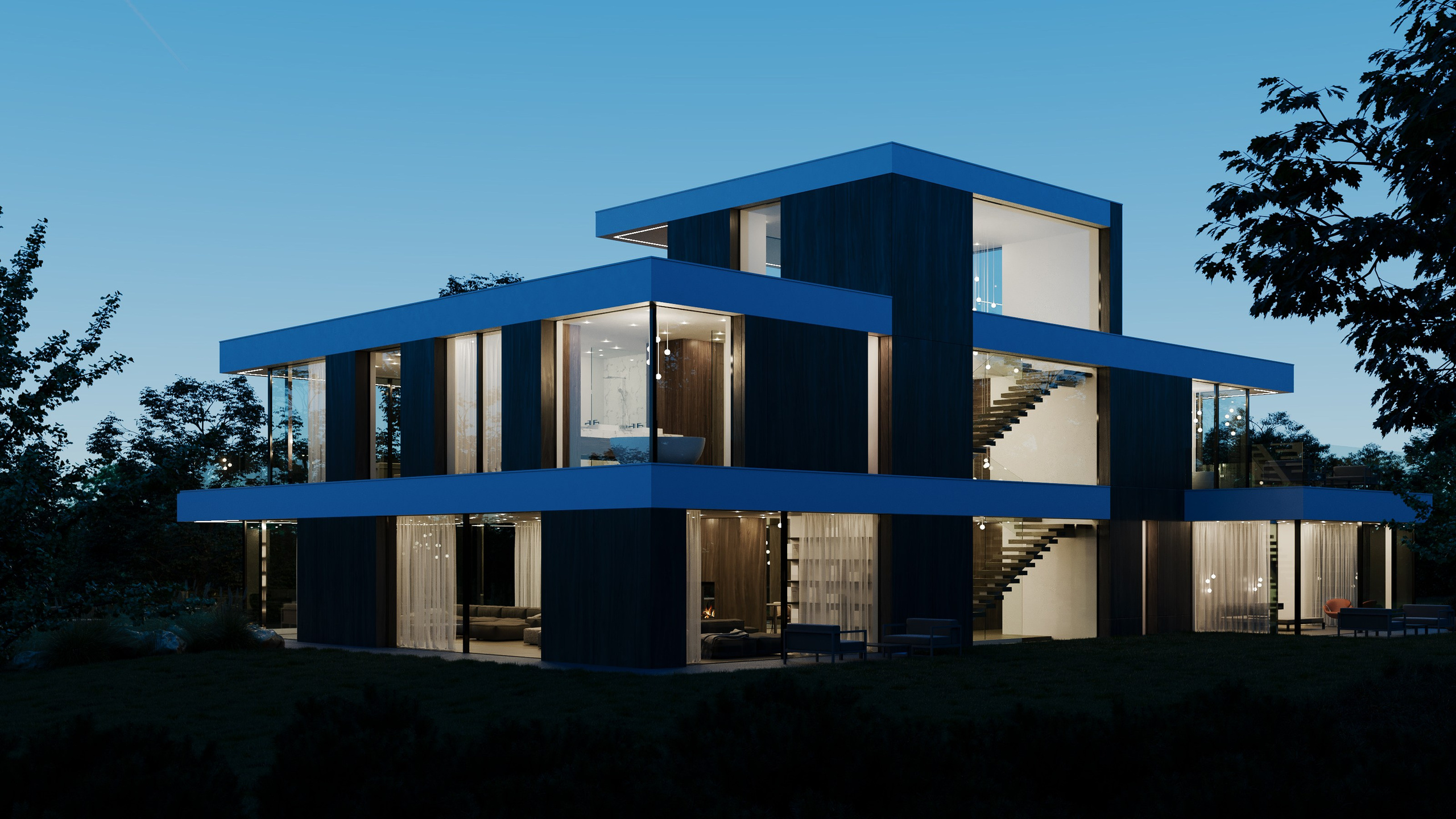 Vila v pražské Troji.