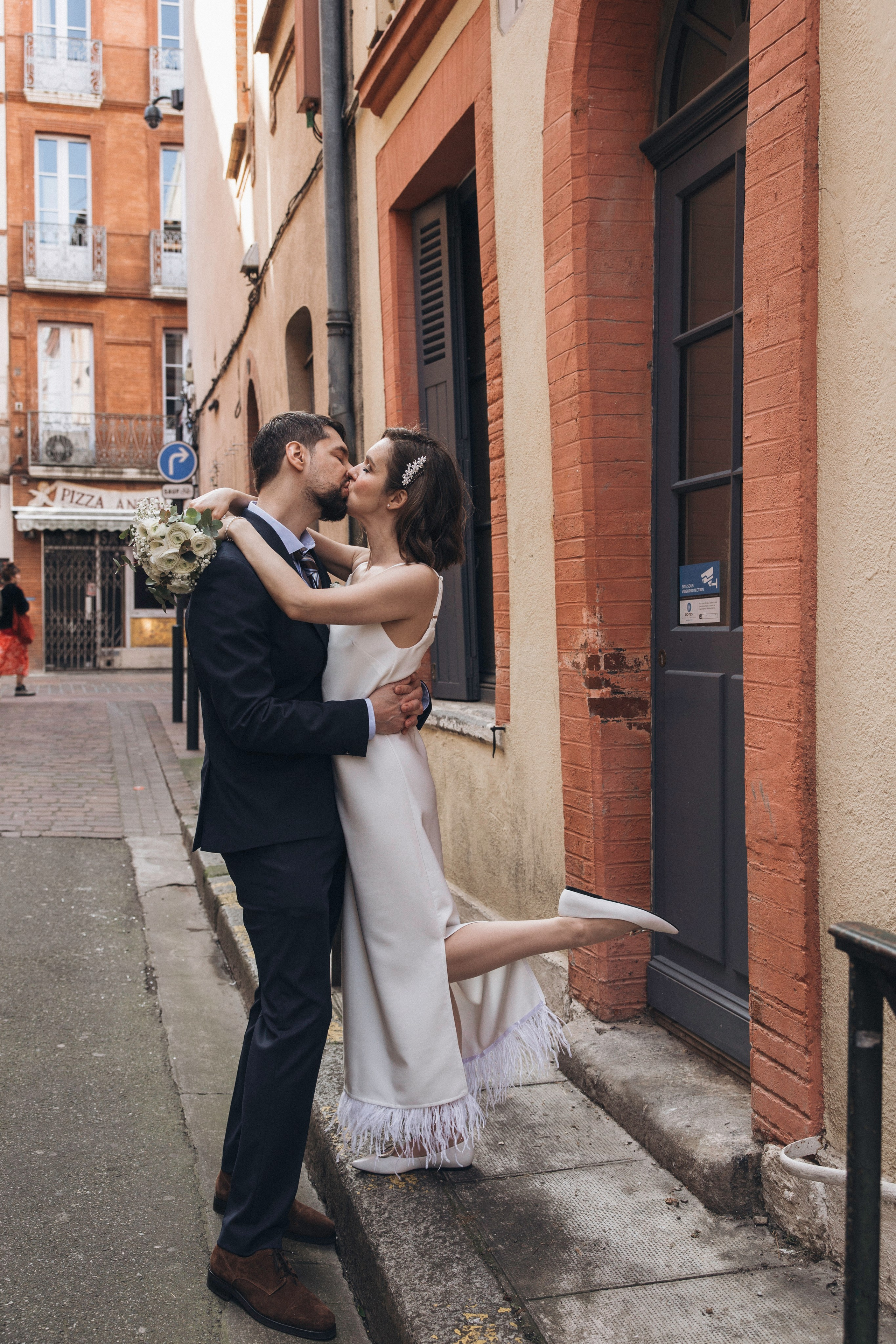 Камерная свадебная фотосессия в Тулузе для Анны и Жюльен. Евгения Смирнова — фотограф в Тулузе и юго-западной Франции