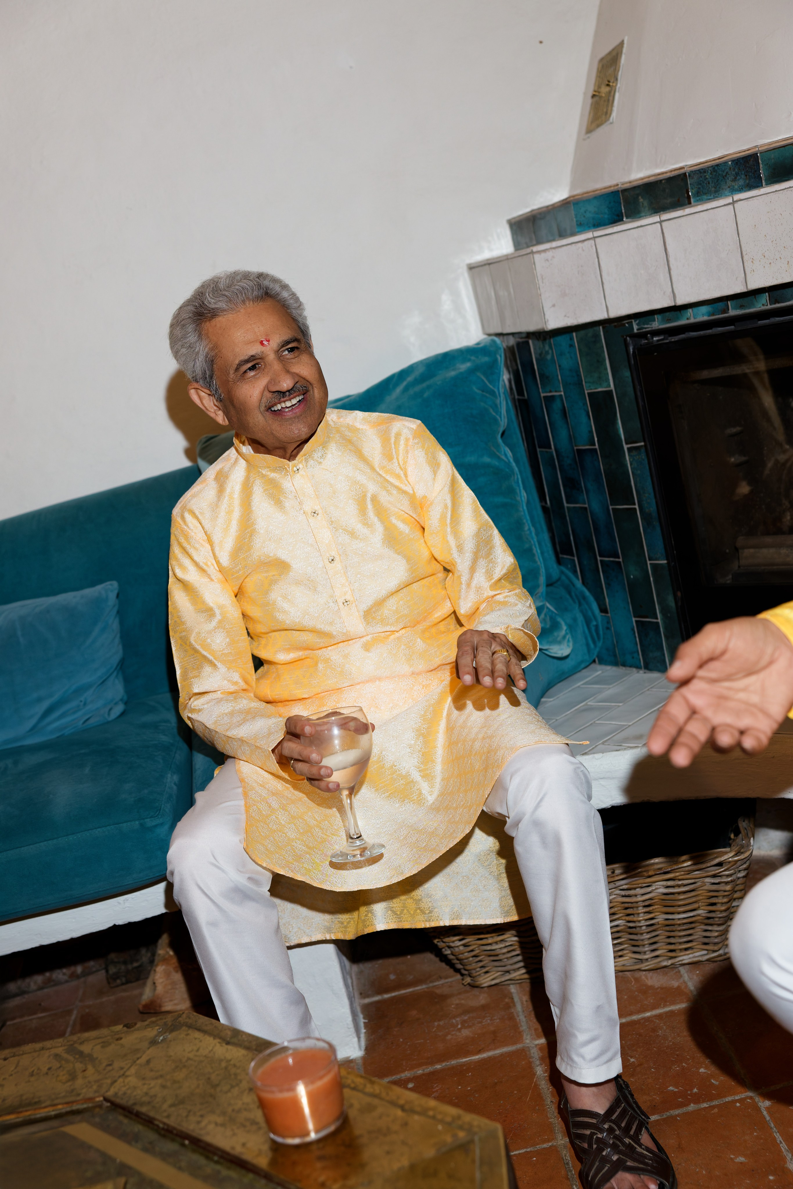 Indian wedding Haldi Ceremony & Mehndi Night at Masia Nur, Sitges, Spain Preview