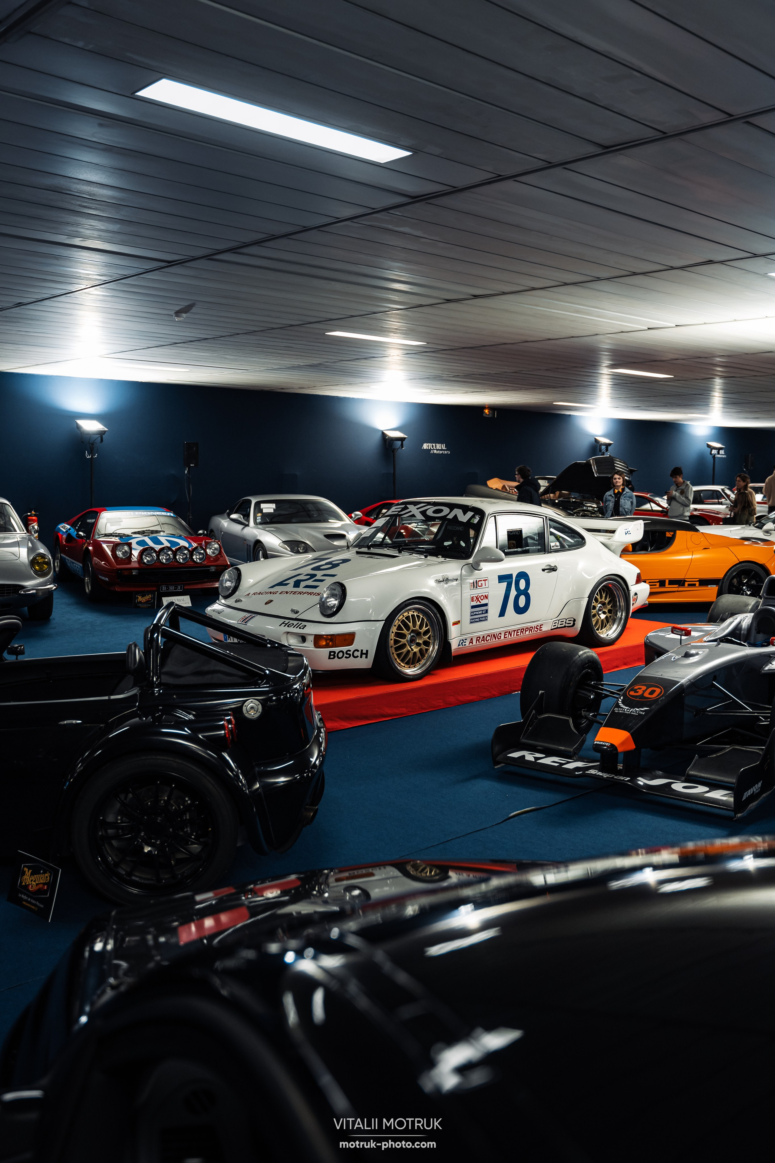 Artcurial Motorсars 2023. Photographe de voitures à Paris — Vitalii Motruk