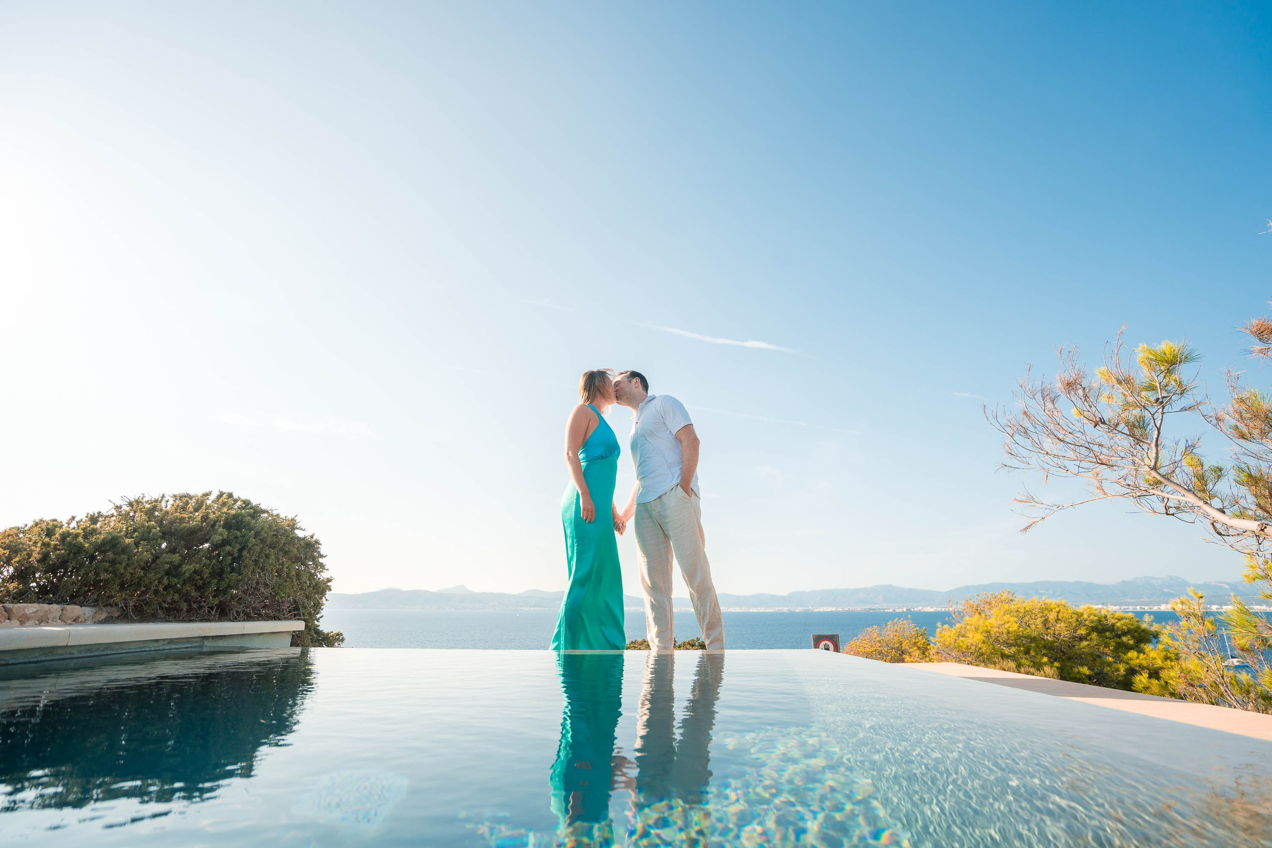 Wedding Proposal at Cap Rocat venue. Mallorca Wedding, Corporate & Social Photographer