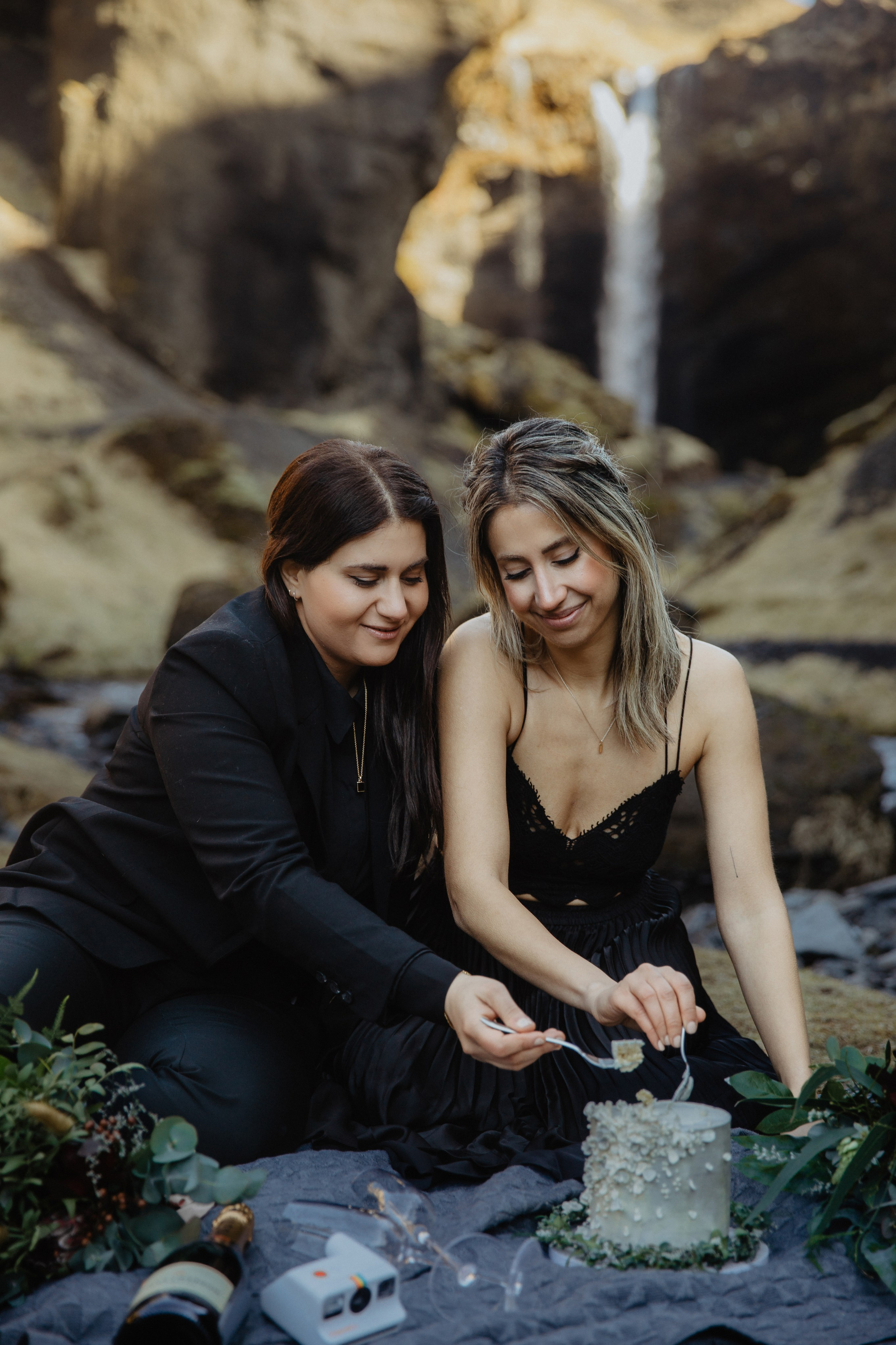 Same Sex Wedding at Iceland Black Sand Beach. Iceland elopement photographer & videographer