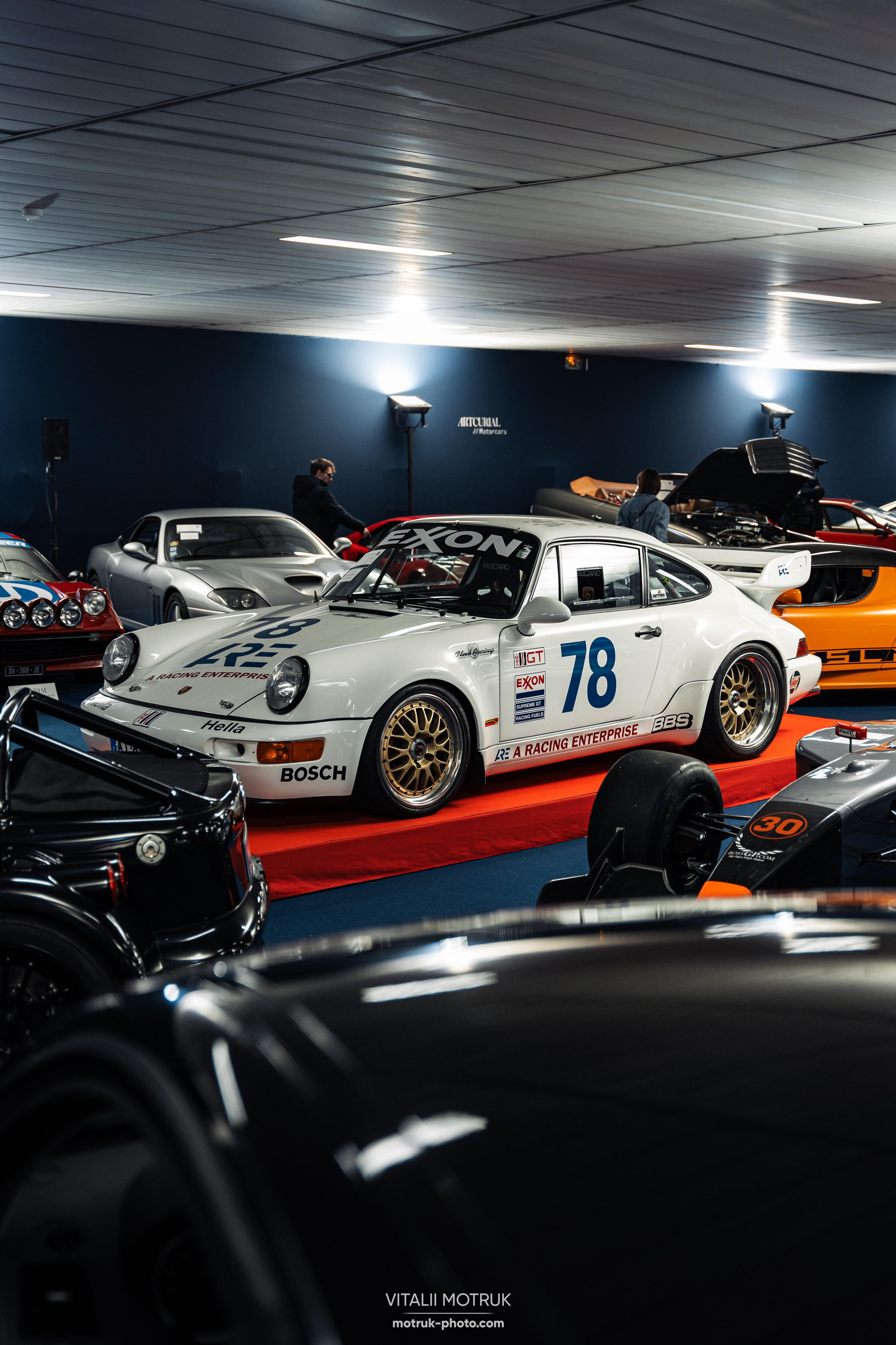 Artcurial Motorсars 2023. Photographe de voitures à Paris — Vitalii Motruk