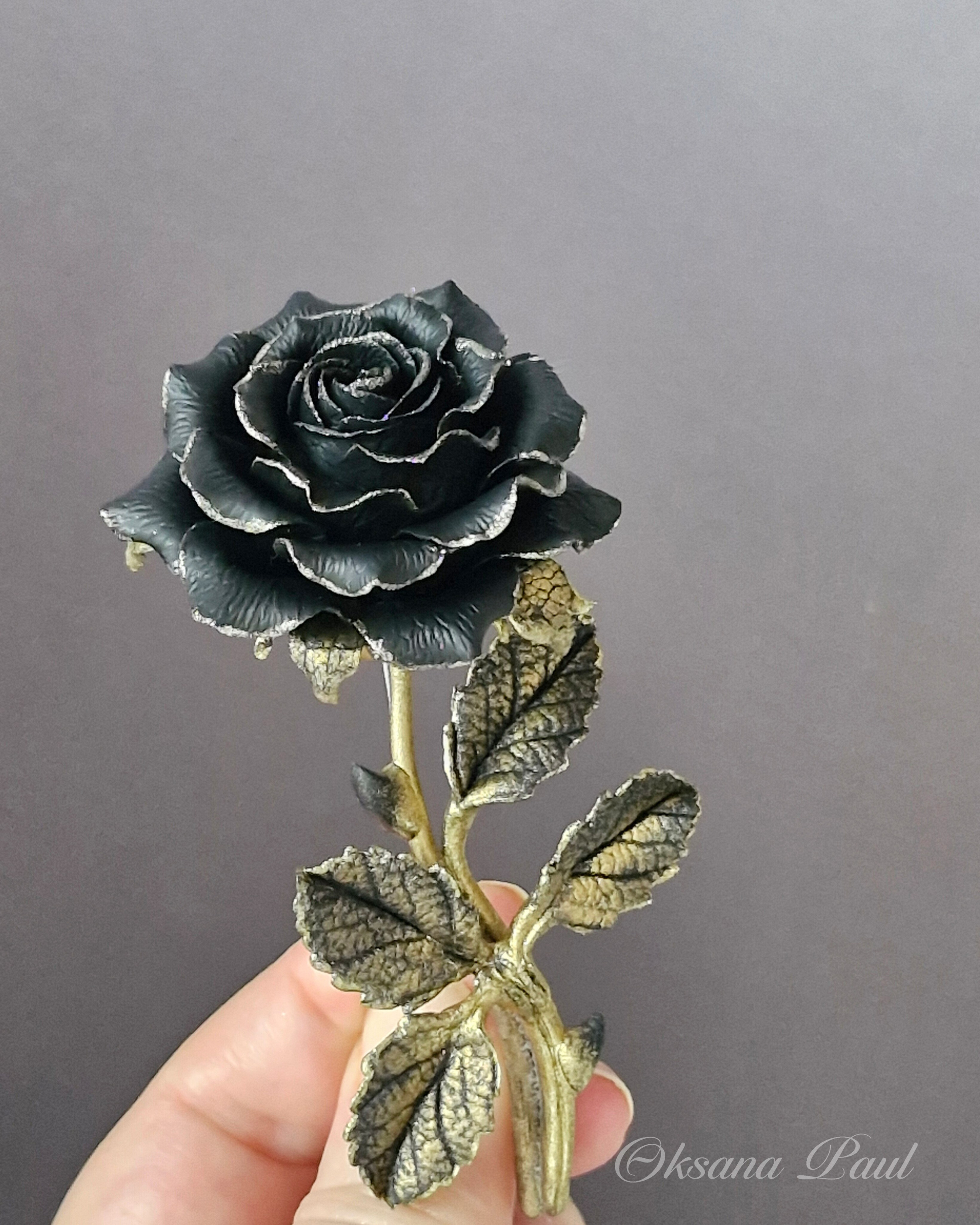 Броши с цветами / Blumen-Broschen ➜. Oksana Paul-Gardinen-Design Oksana Paul ✧ Art of Gardinen & Textile Design ✧ Polymer Clay Art & Handmade Creatures